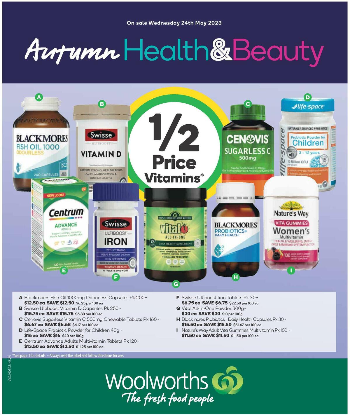 Woolworths Autumn Health & Beauty Catalogues from 24 May