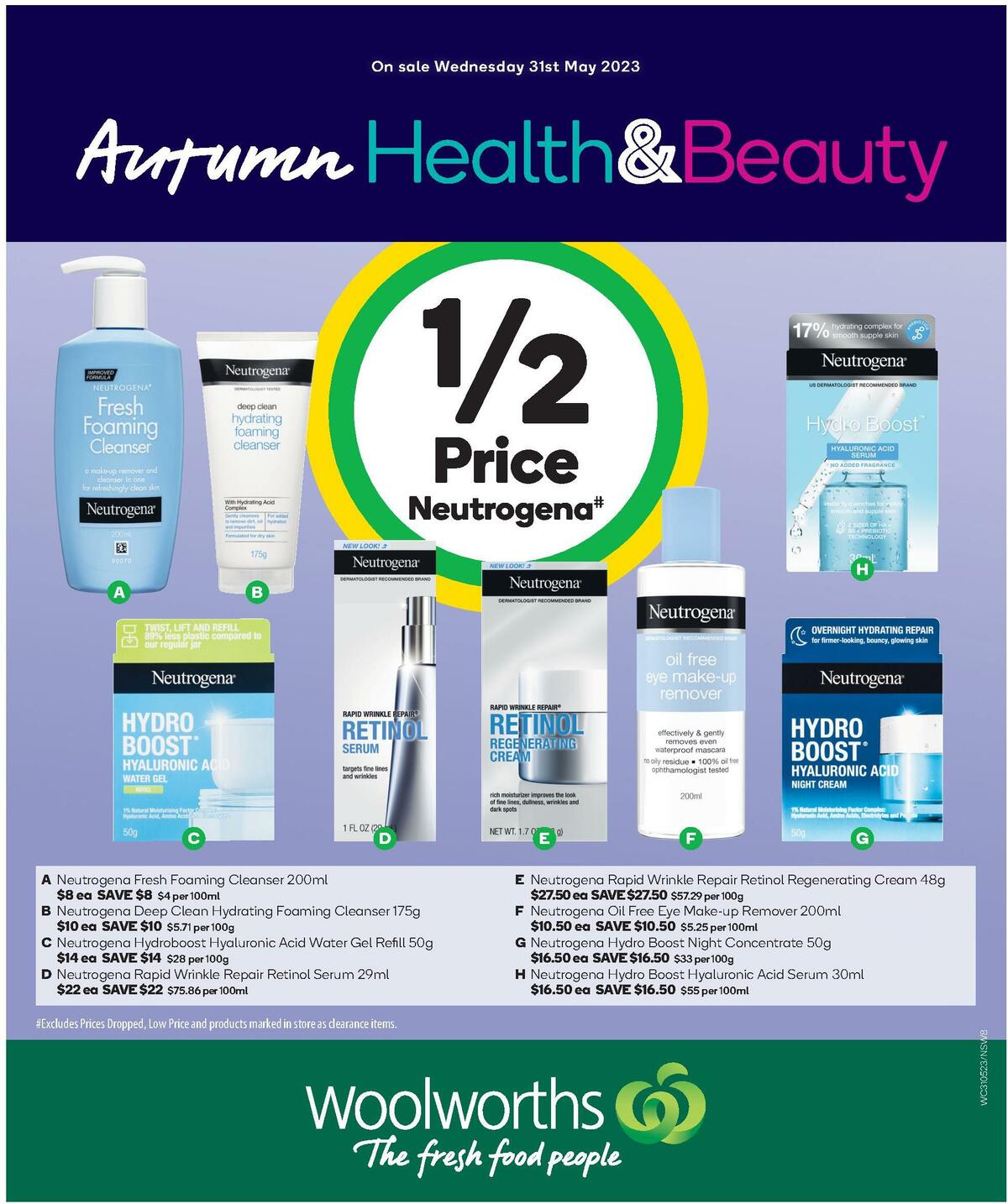 Woolworths Autumn Health & Beauty Catalogues from 31 May