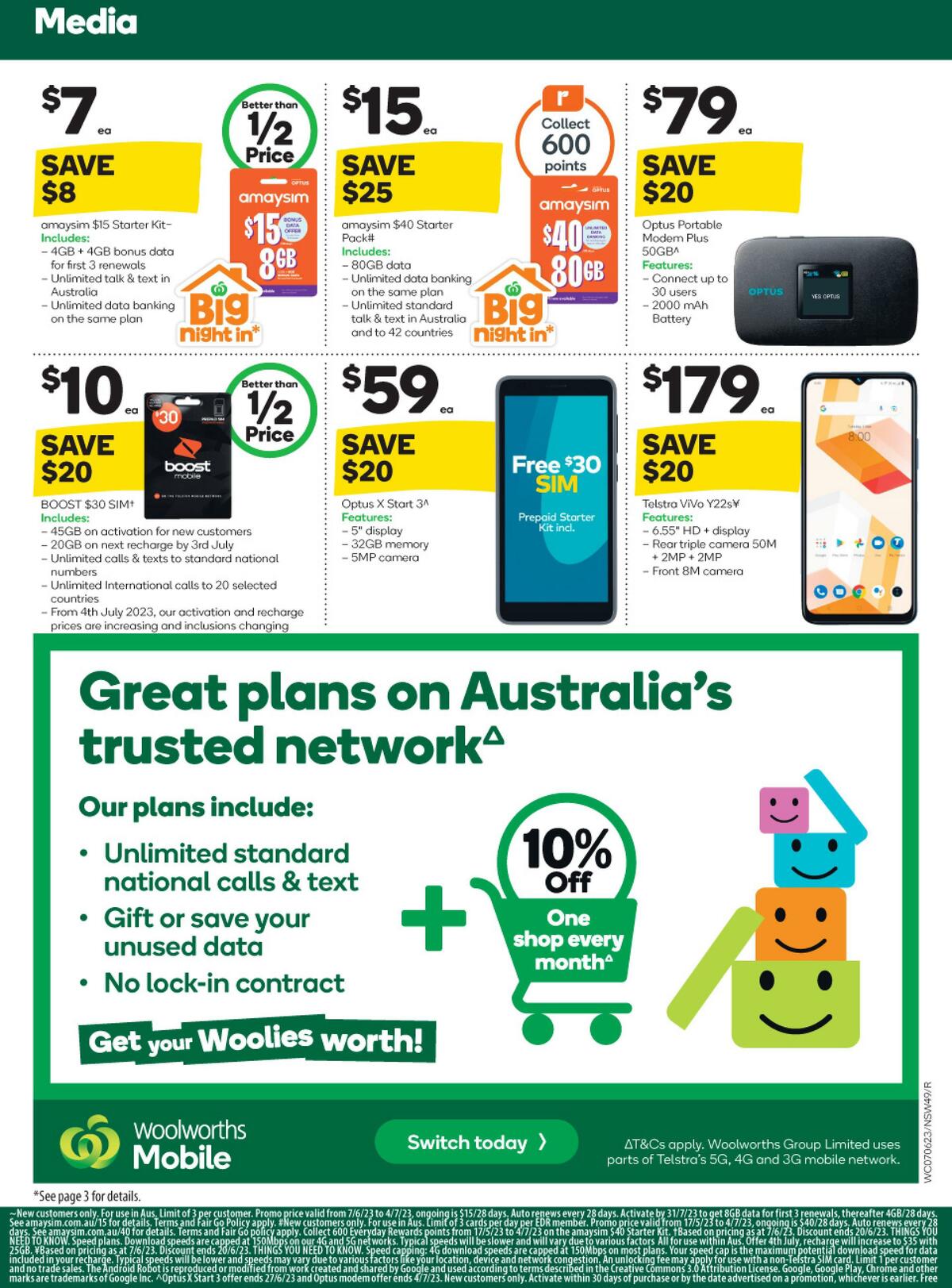 Woolworths Catalogues from 7 June