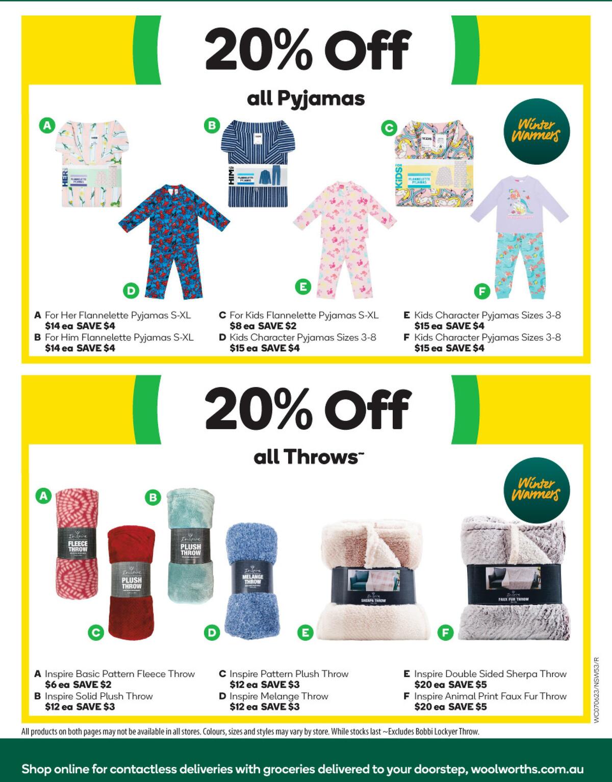 Woolworths Catalogues from 7 June
