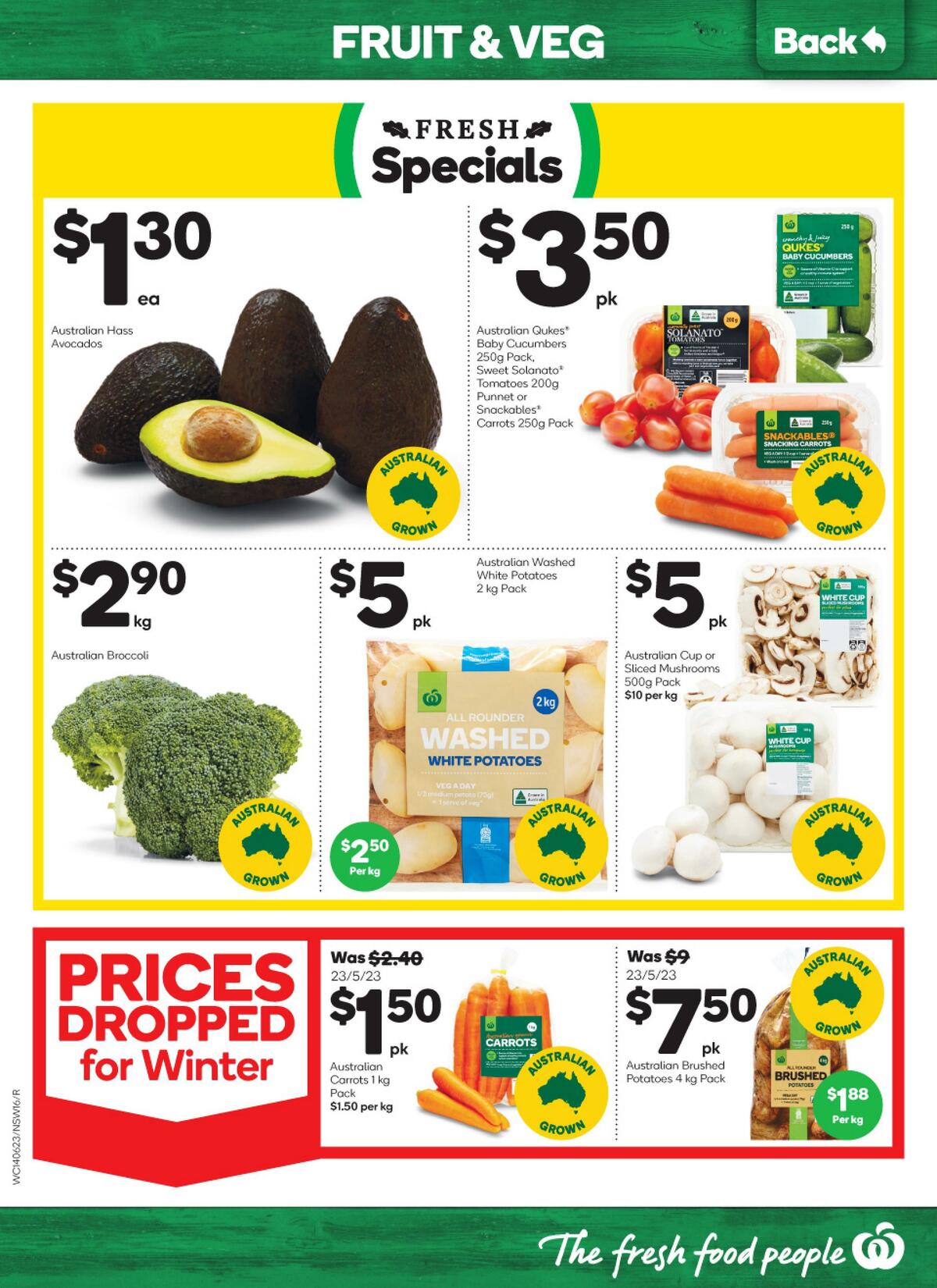 Woolworths Catalogues from 14 June