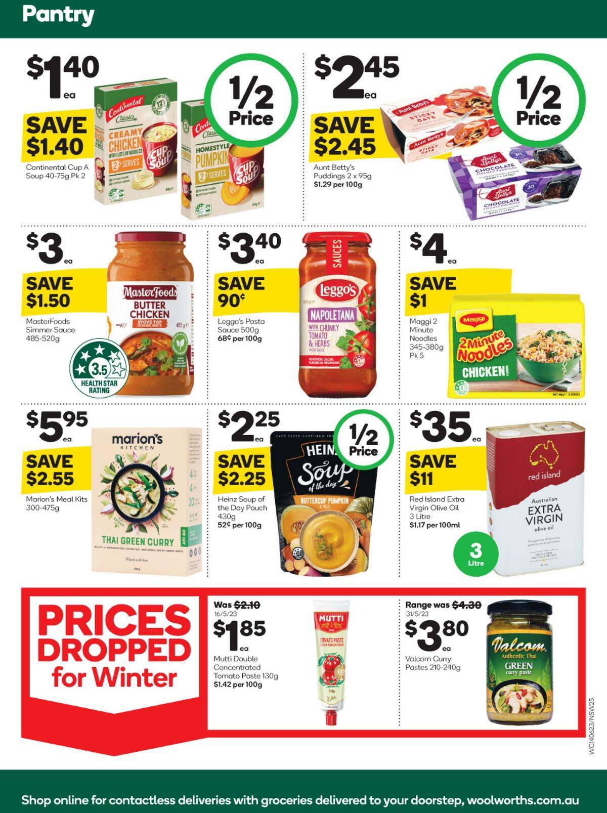 Woolworths Catalogues from 14 June