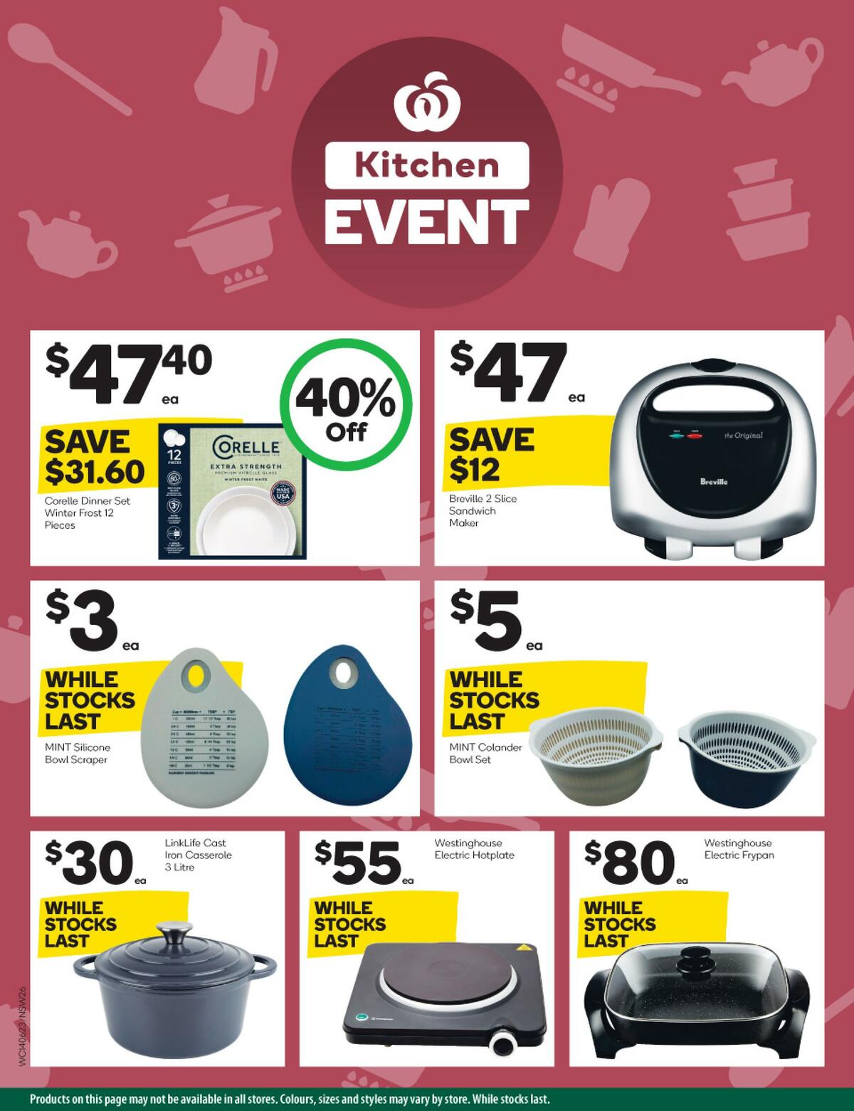 Woolworths Catalogues from 14 June