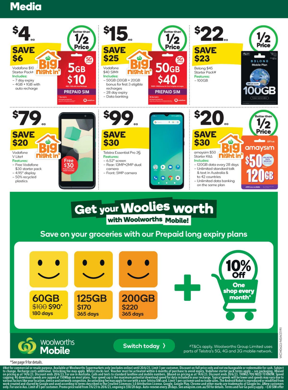 Woolworths Catalogues from 14 June