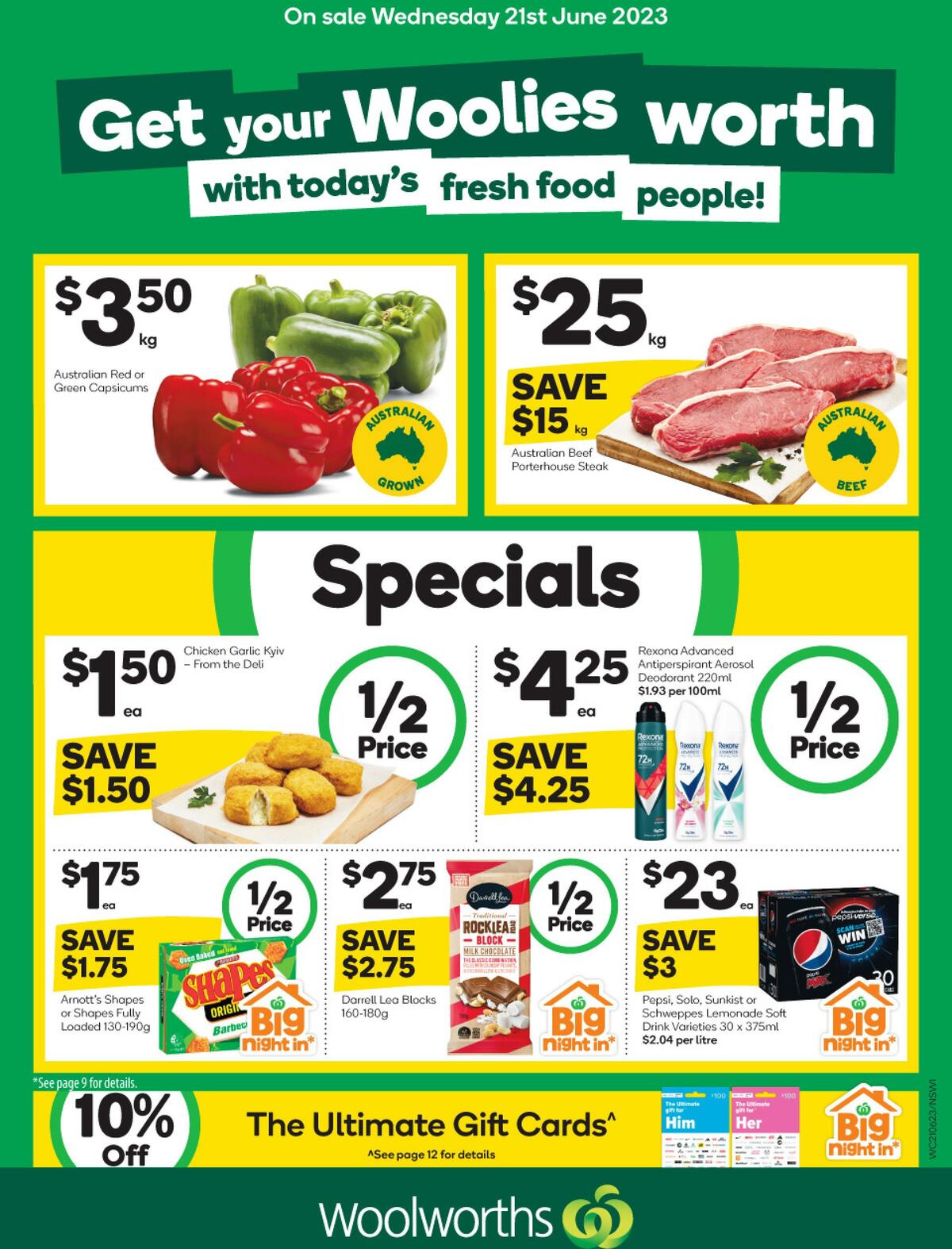 Woolworths Catalogues from 21 June