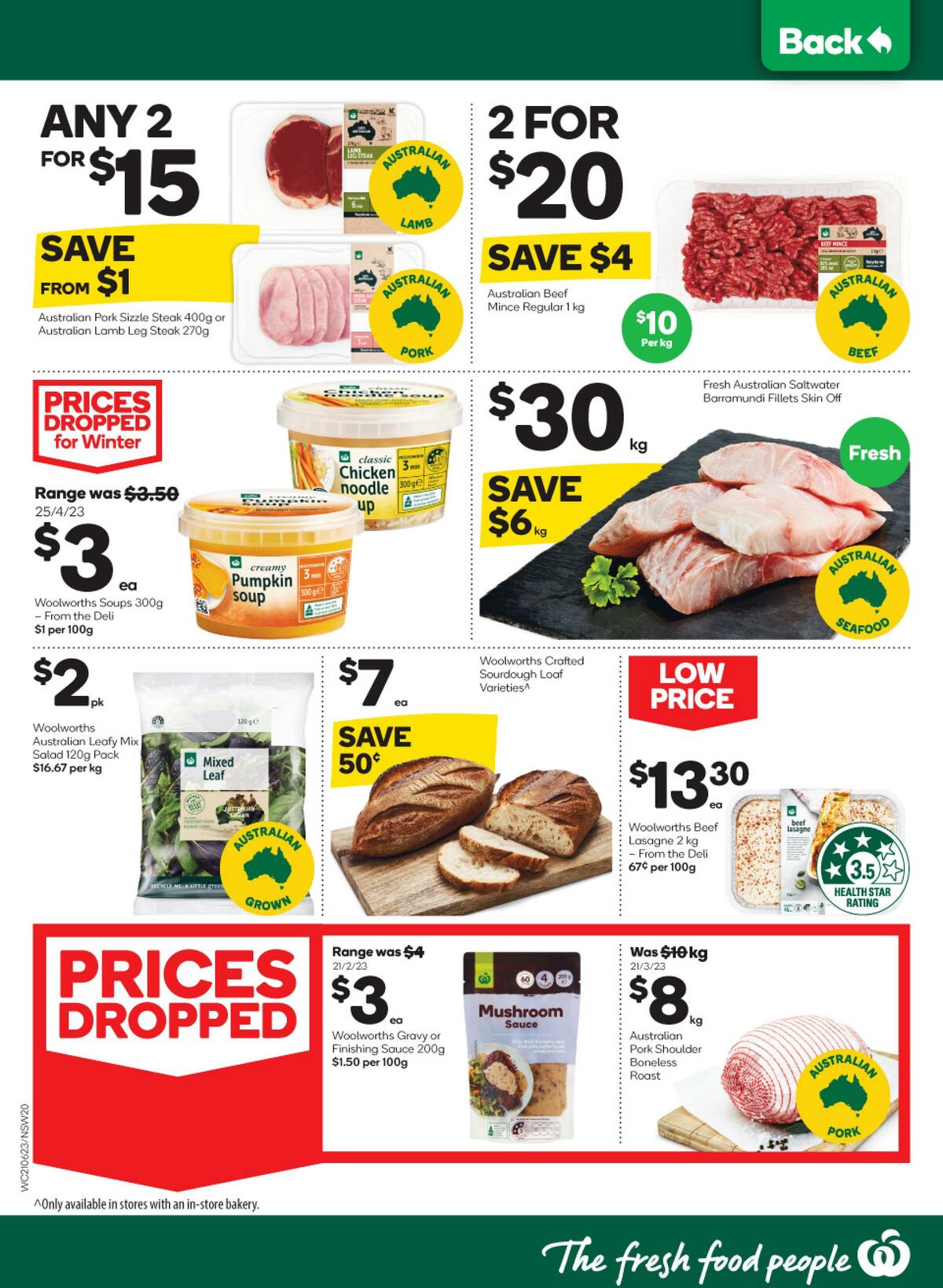 Woolworths Catalogues from 21 June