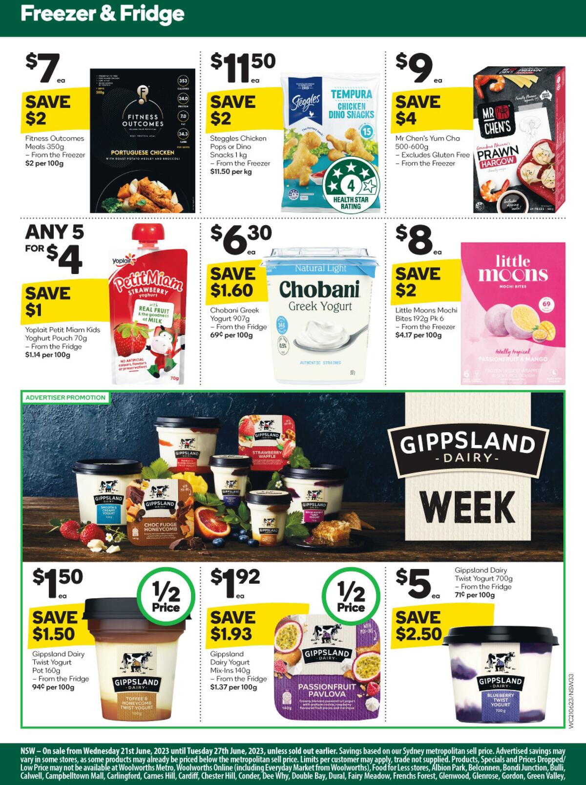 Woolworths Catalogues from 21 June