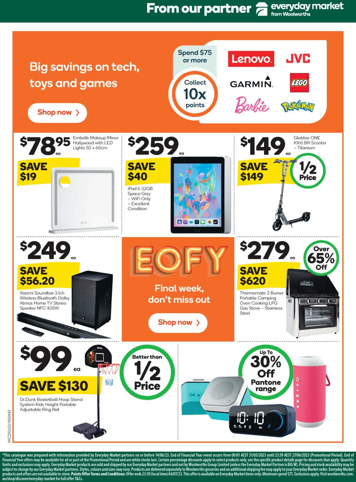 Woolworths Catalogues from 21 June