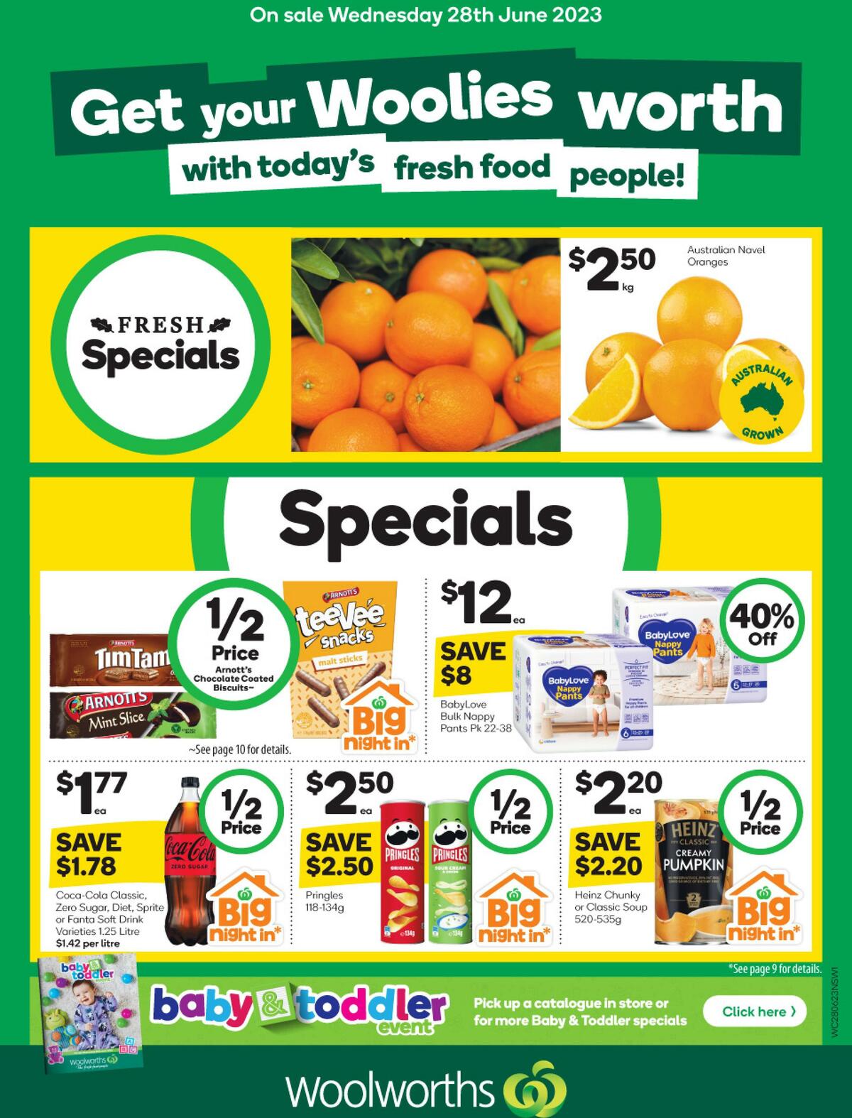 Woolworths Catalogues from 28 June