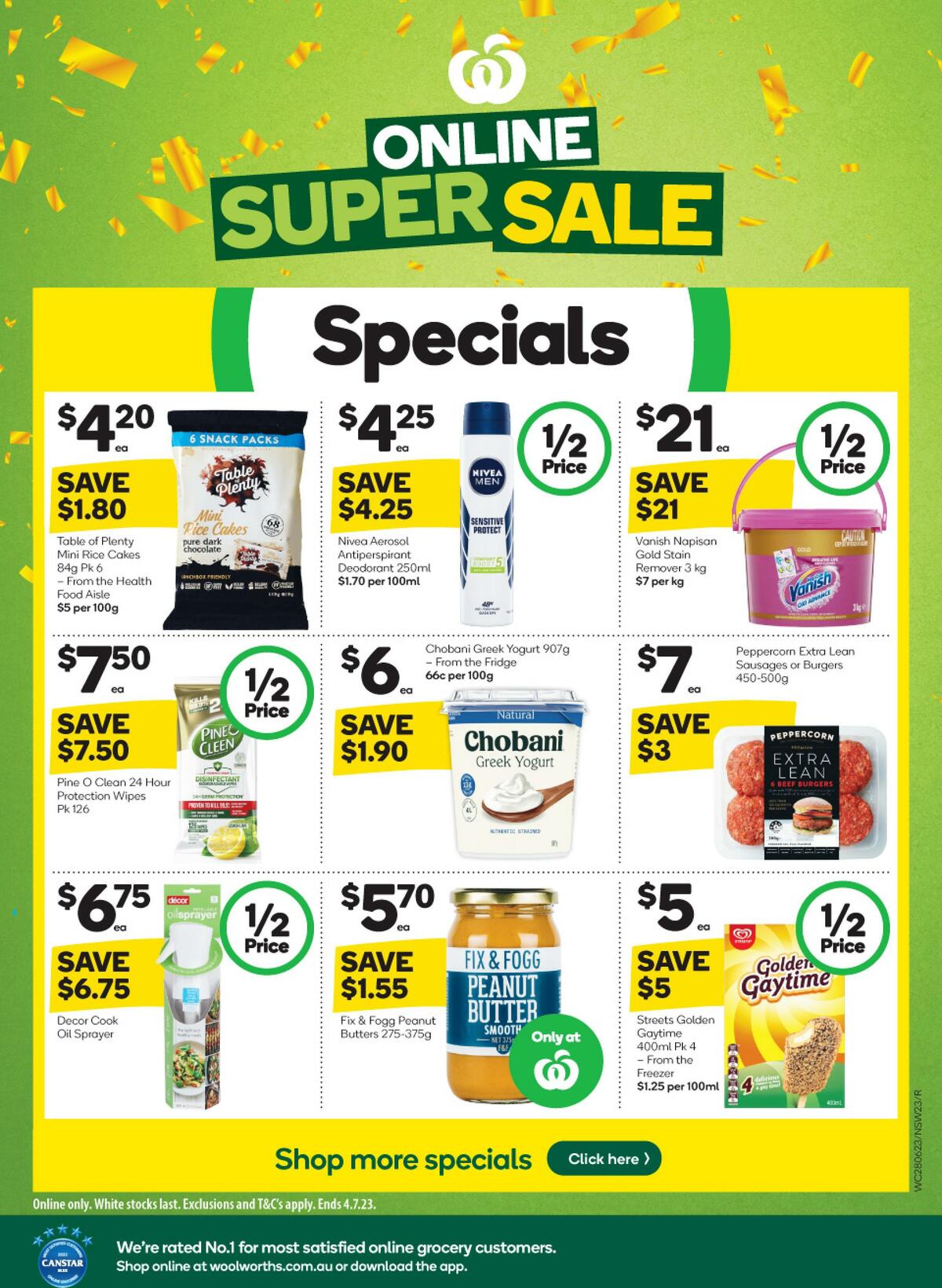 Woolworths Catalogues from 28 June
