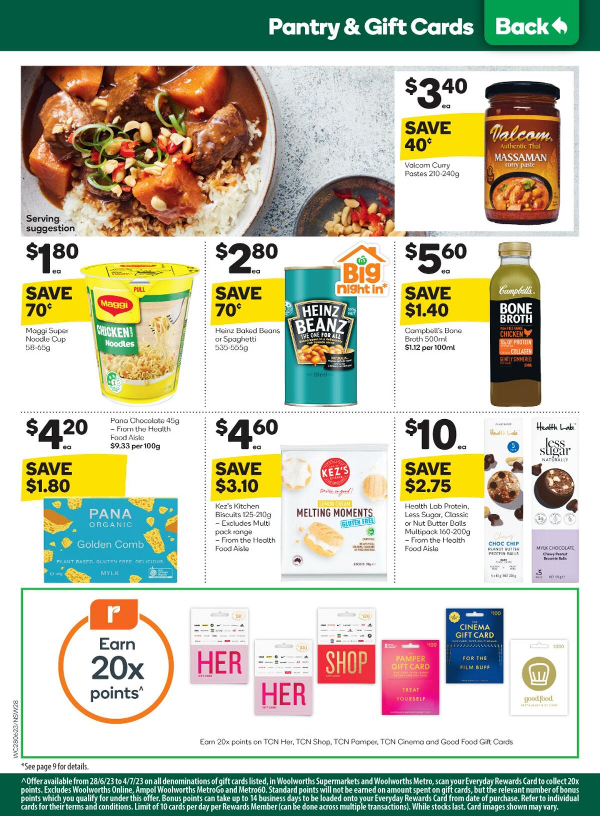 Woolworths Catalogues from 28 June