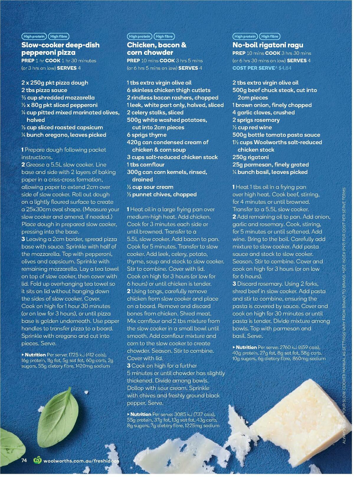 Woolworths Fresh Ideas Magazine July Catalogues from 1 July