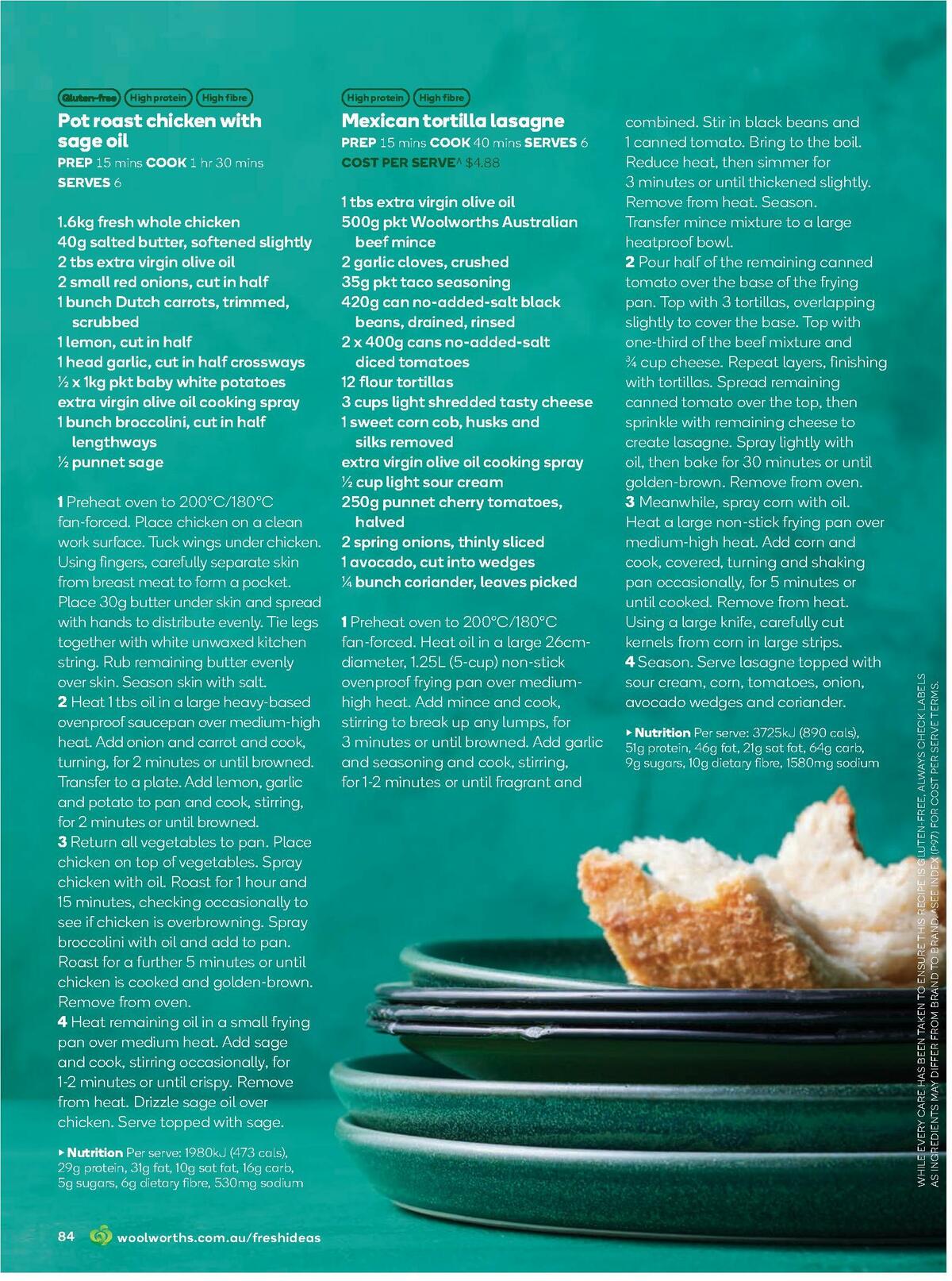 Woolworths Fresh Ideas Magazine July Catalogues from 1 July