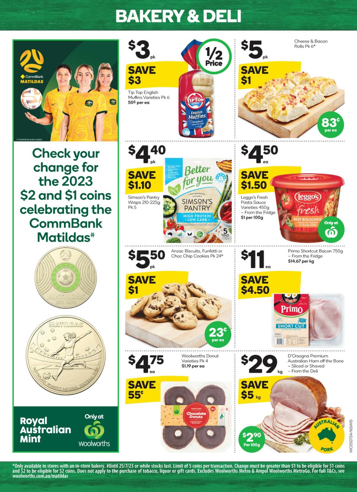 Woolworths Catalogues from 5 July