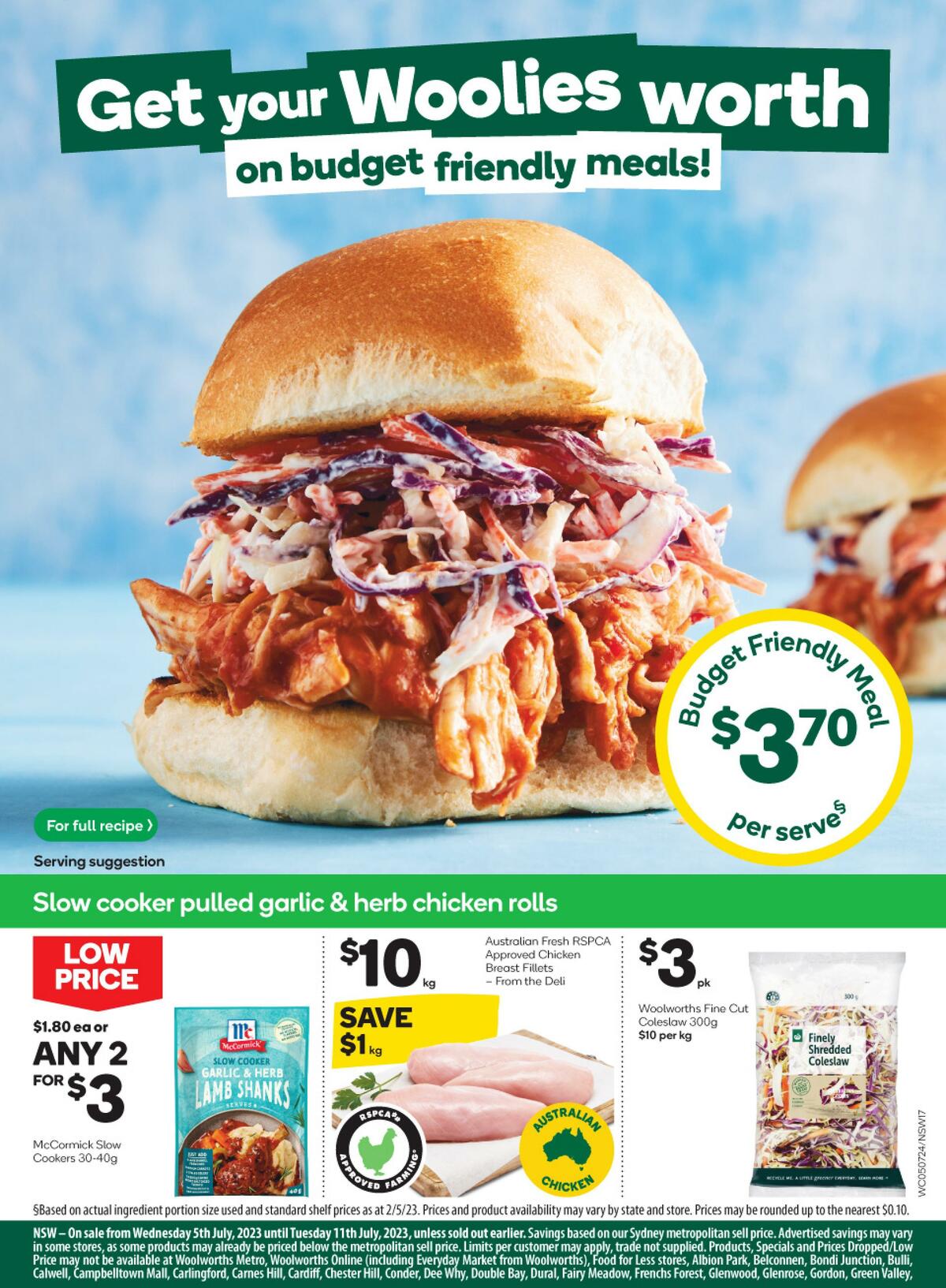 Woolworths Catalogues from 5 July