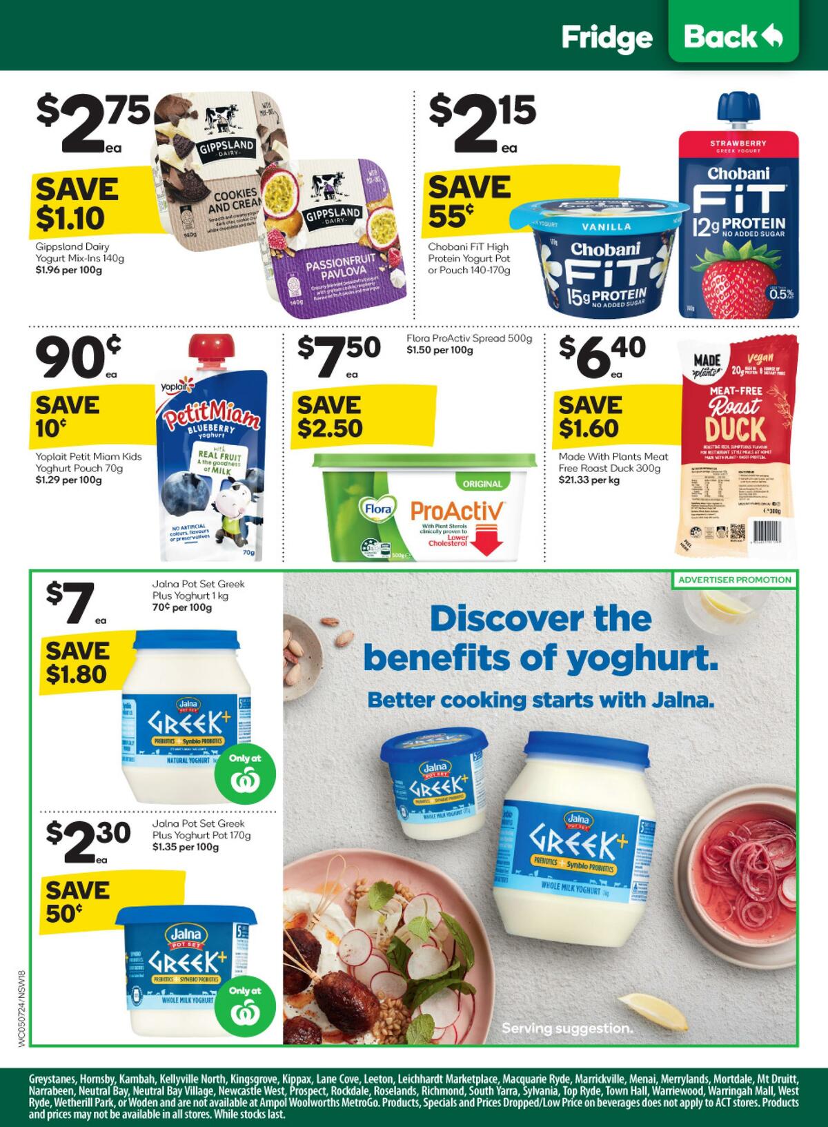 Woolworths Catalogues from 5 July