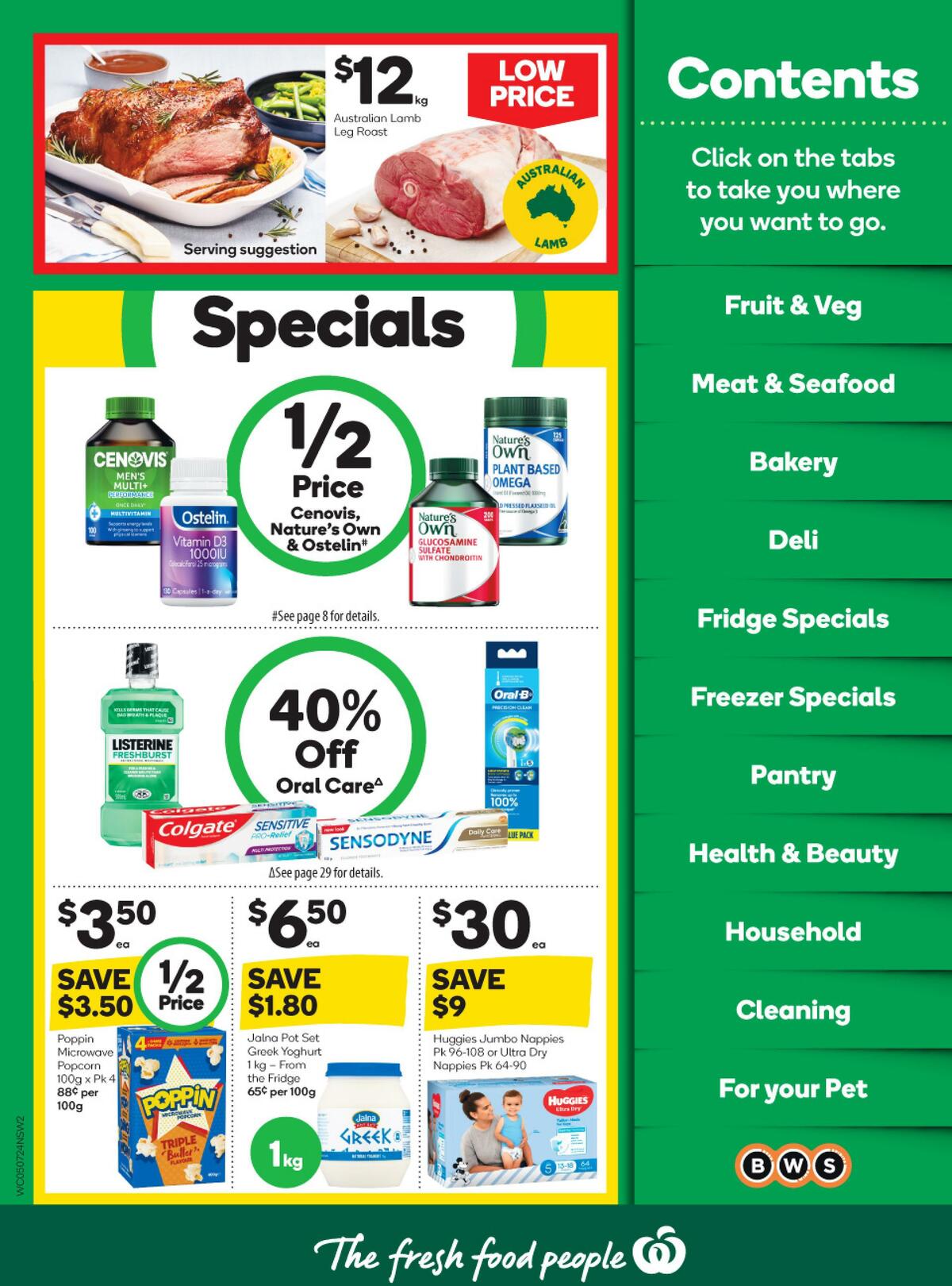Woolworths Catalogues from 5 July