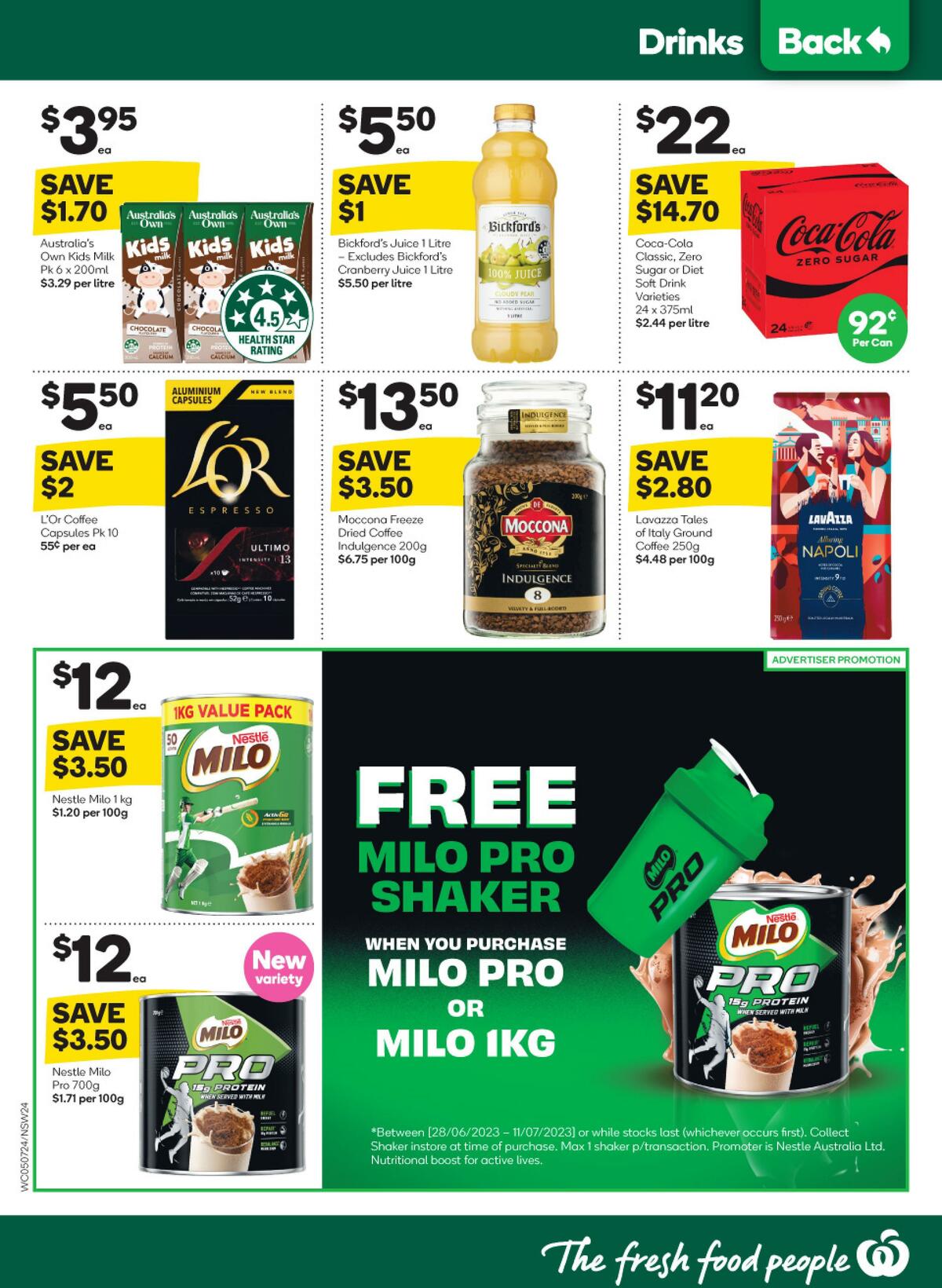 Woolworths Catalogues from 5 July