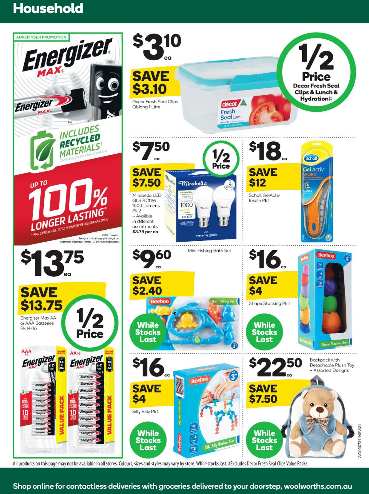 Woolworths Catalogues from 5 July