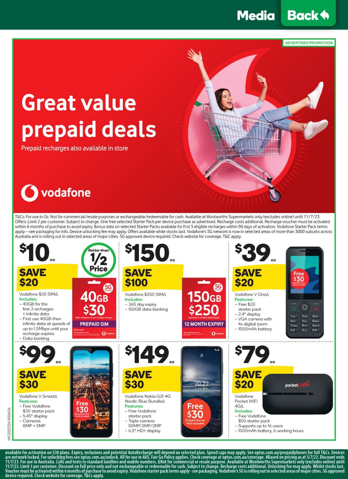 Woolworths Catalogues from 5 July