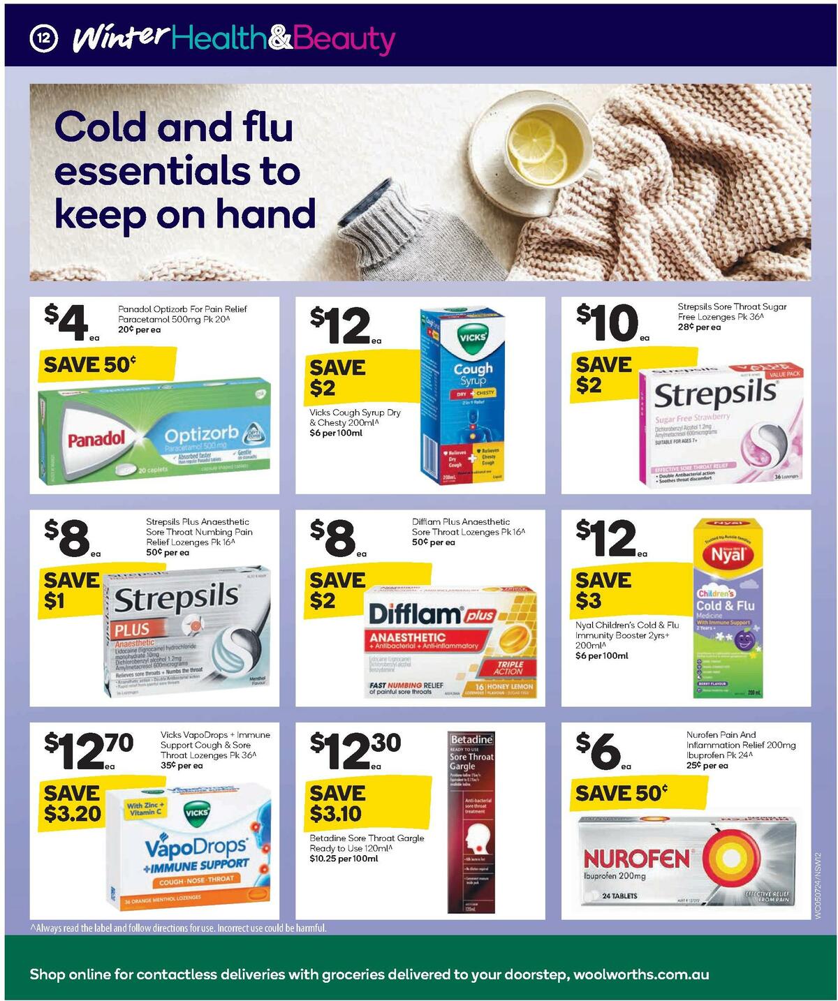 Woolworths Winter Health & Beauty Catalogues from 5 July