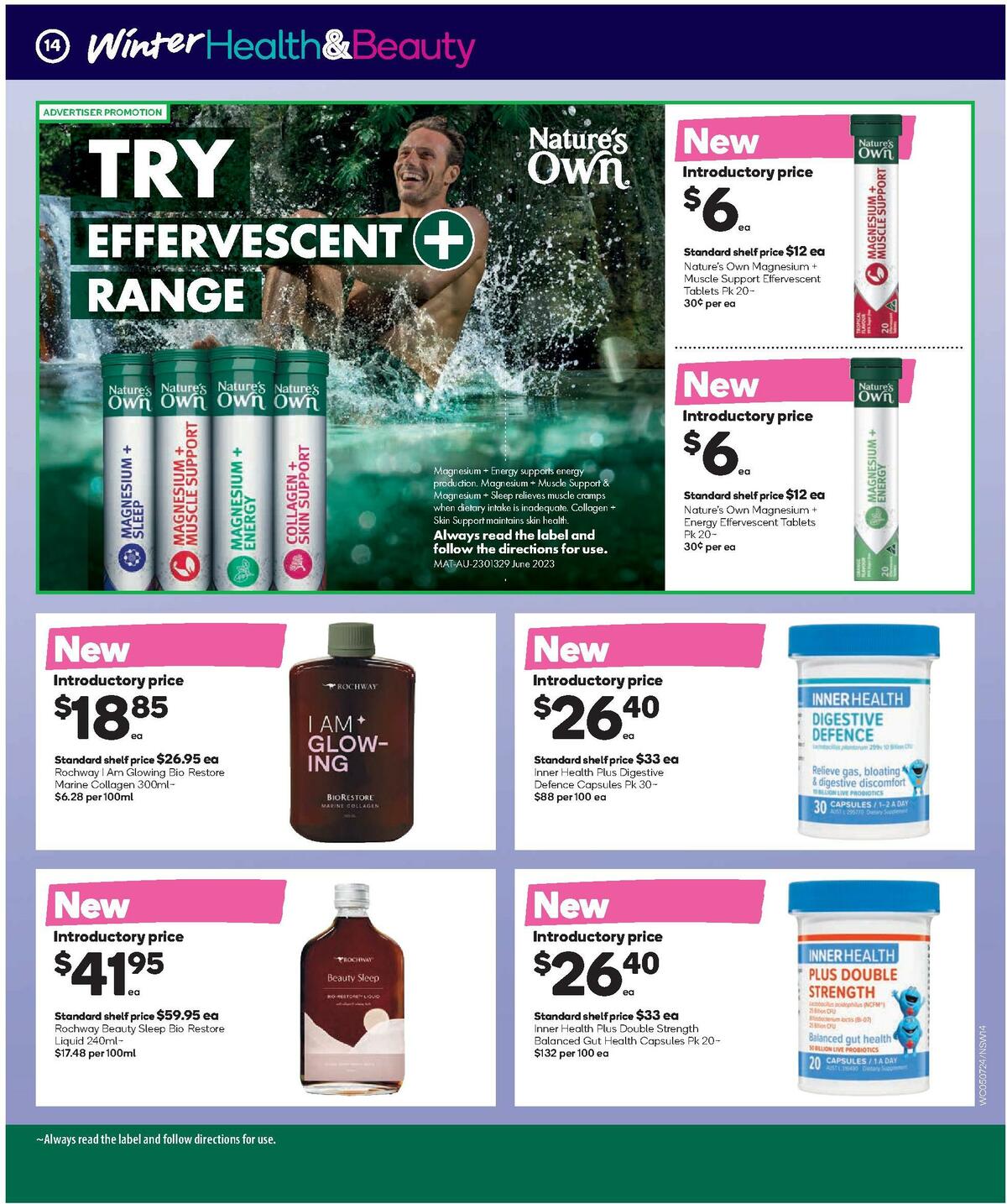 Woolworths Winter Health & Beauty Catalogues from 5 July