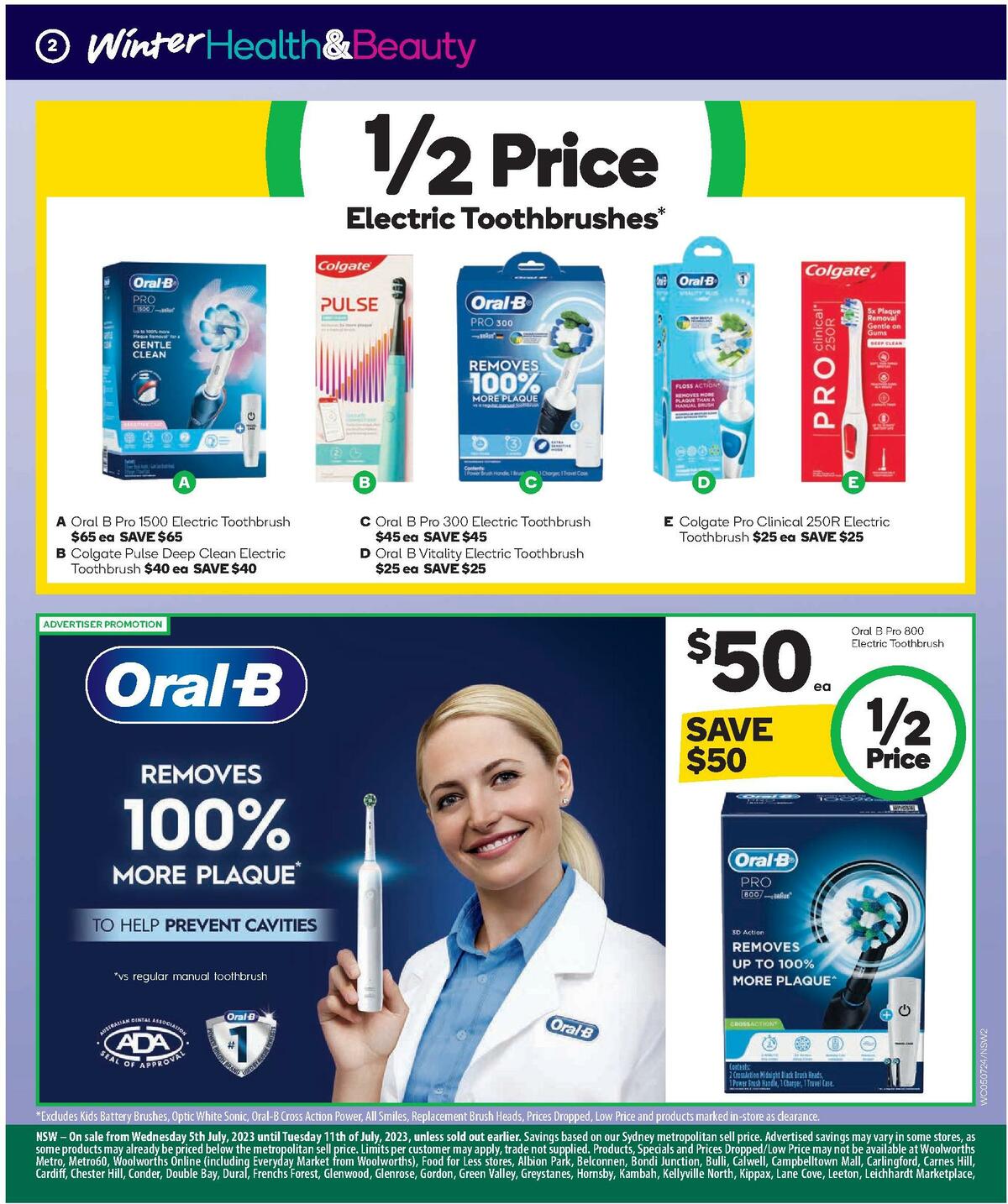 Woolworths Winter Health & Beauty Catalogues from 5 July