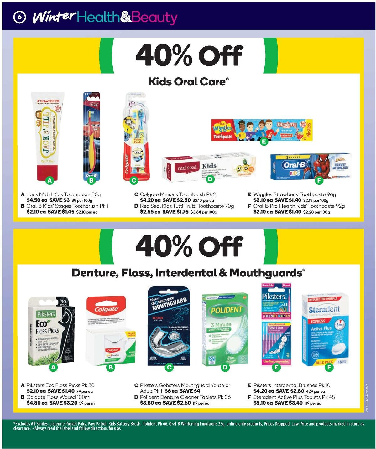 Woolworths Winter Health & Beauty Catalogues from 5 July