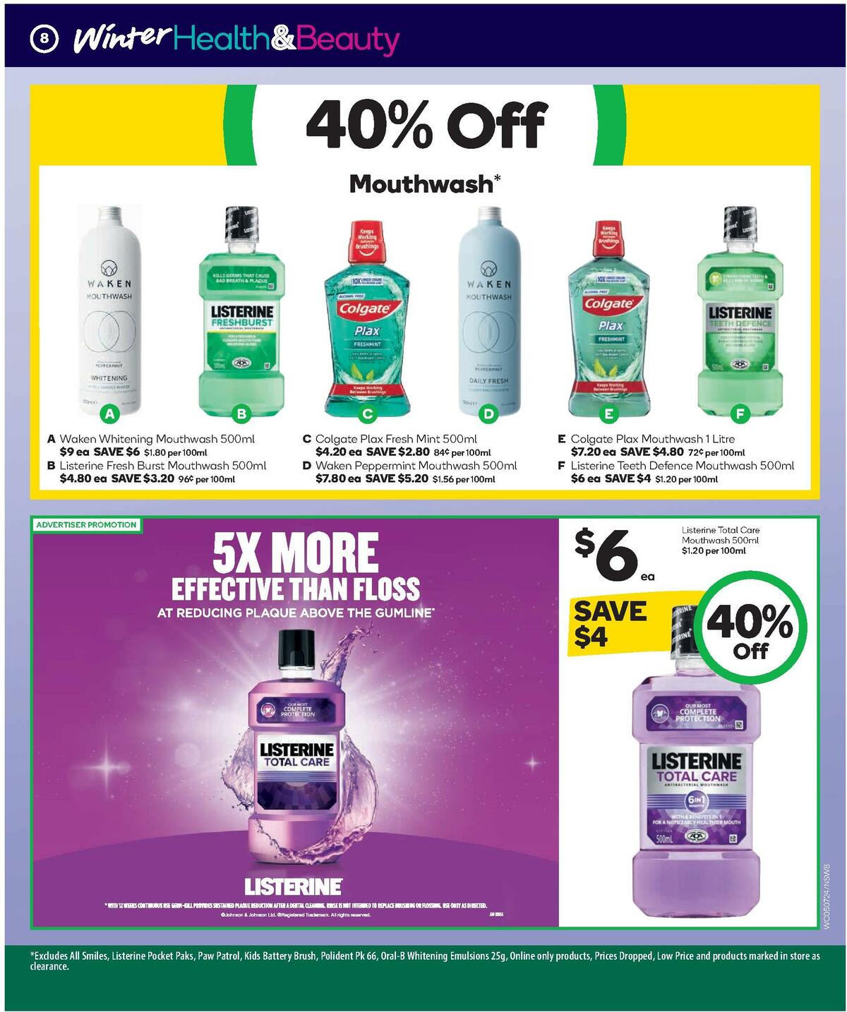 Woolworths Winter Health & Beauty Catalogues from 5 July