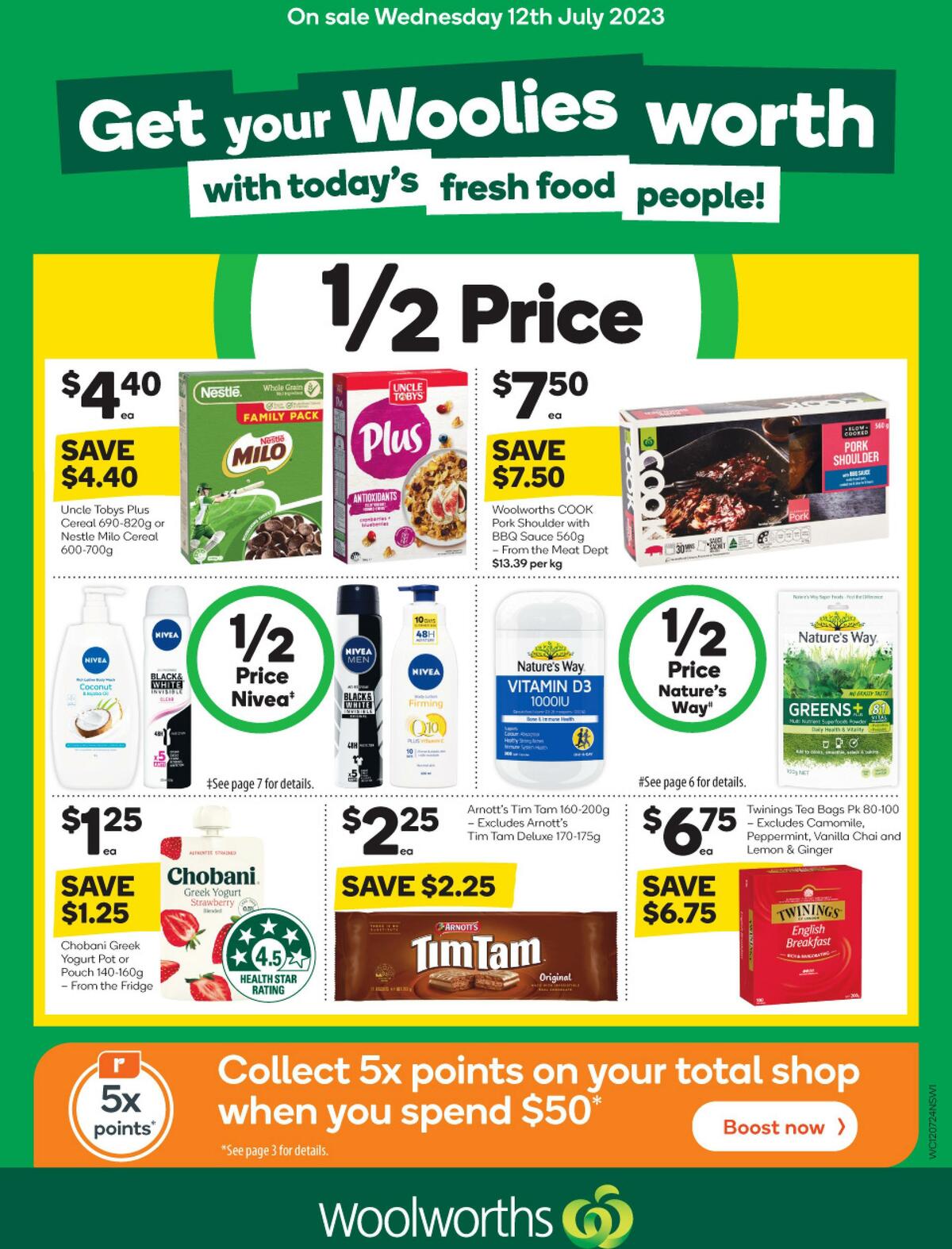 Woolworths Catalogues from 12 July