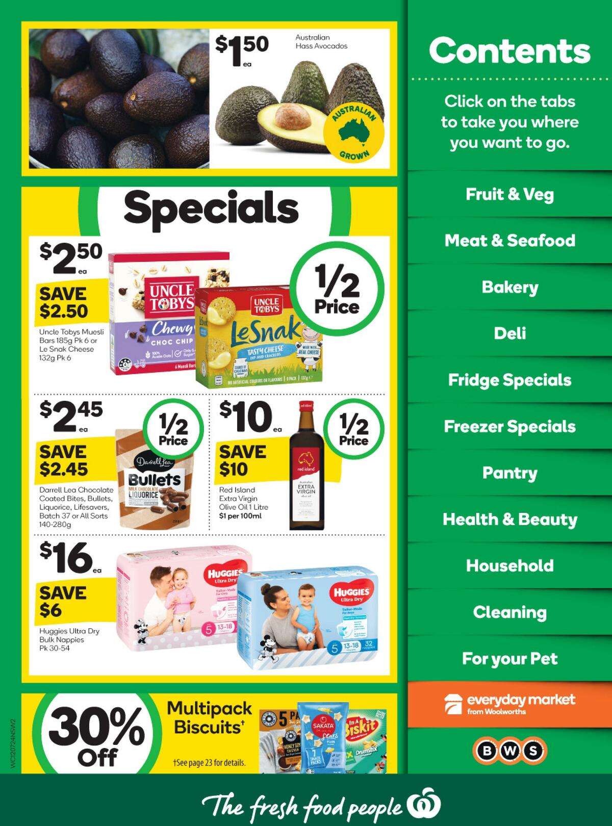 Woolworths Catalogues from 12 July