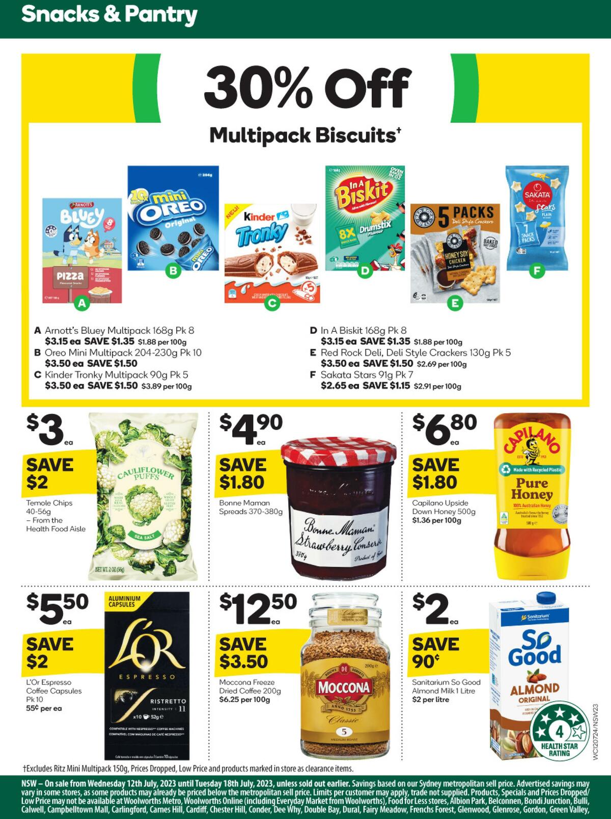 Woolworths Catalogues from 12 July