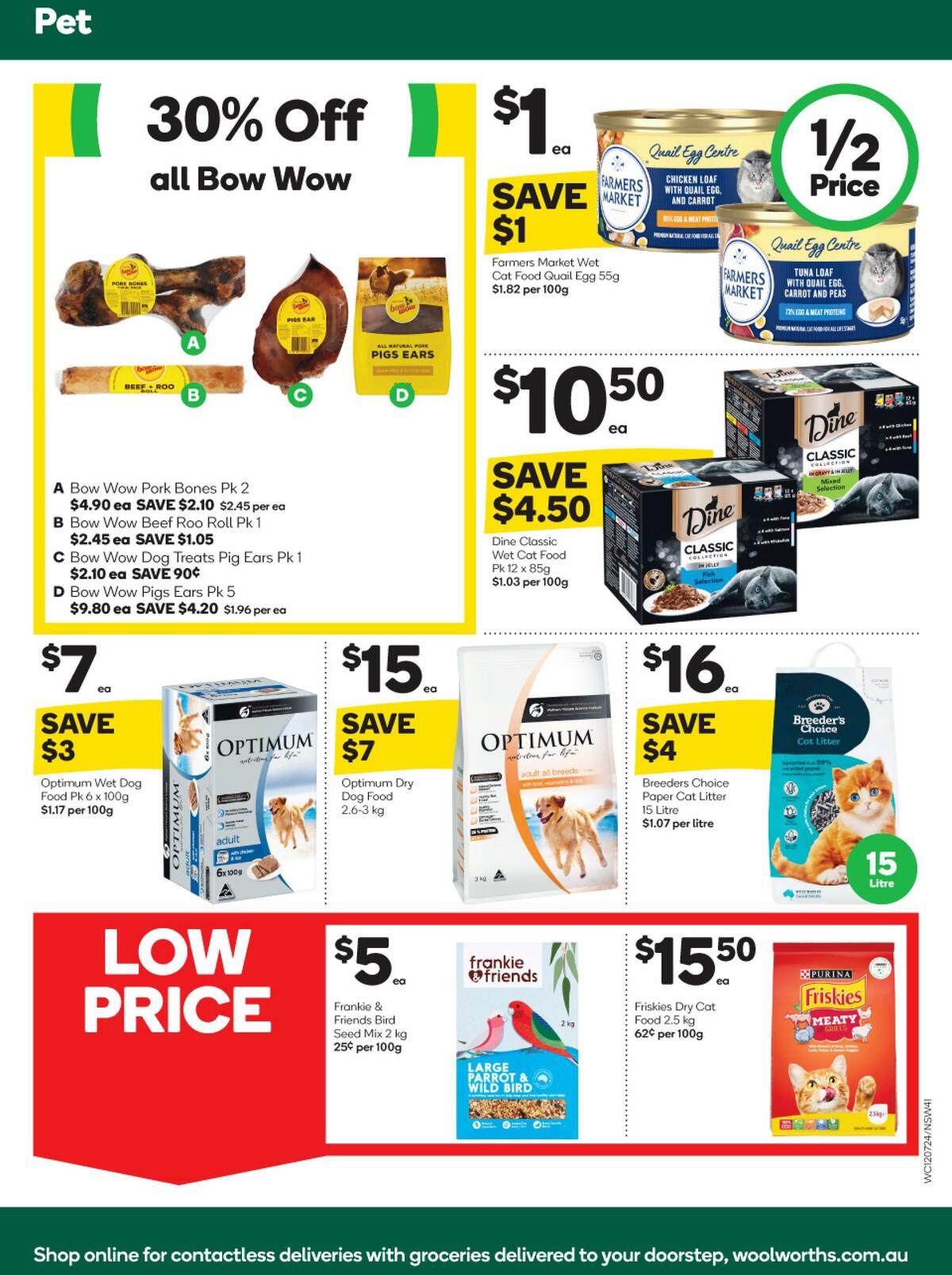 Woolworths Catalogues from 12 July