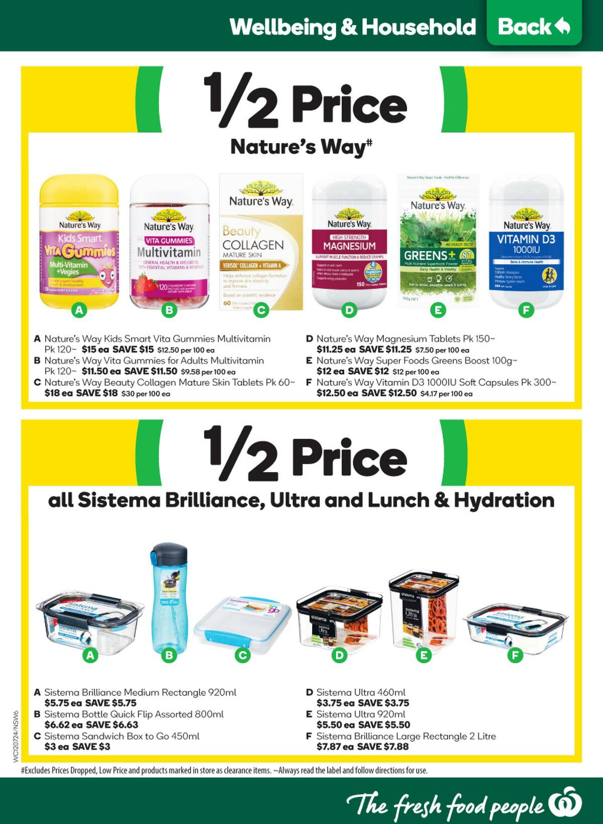 Woolworths Catalogues from 12 July