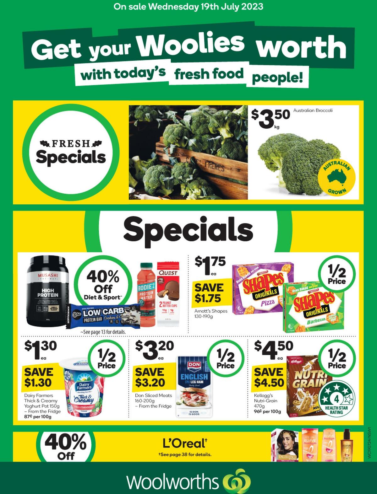 Woolworths Catalogues from 19 July