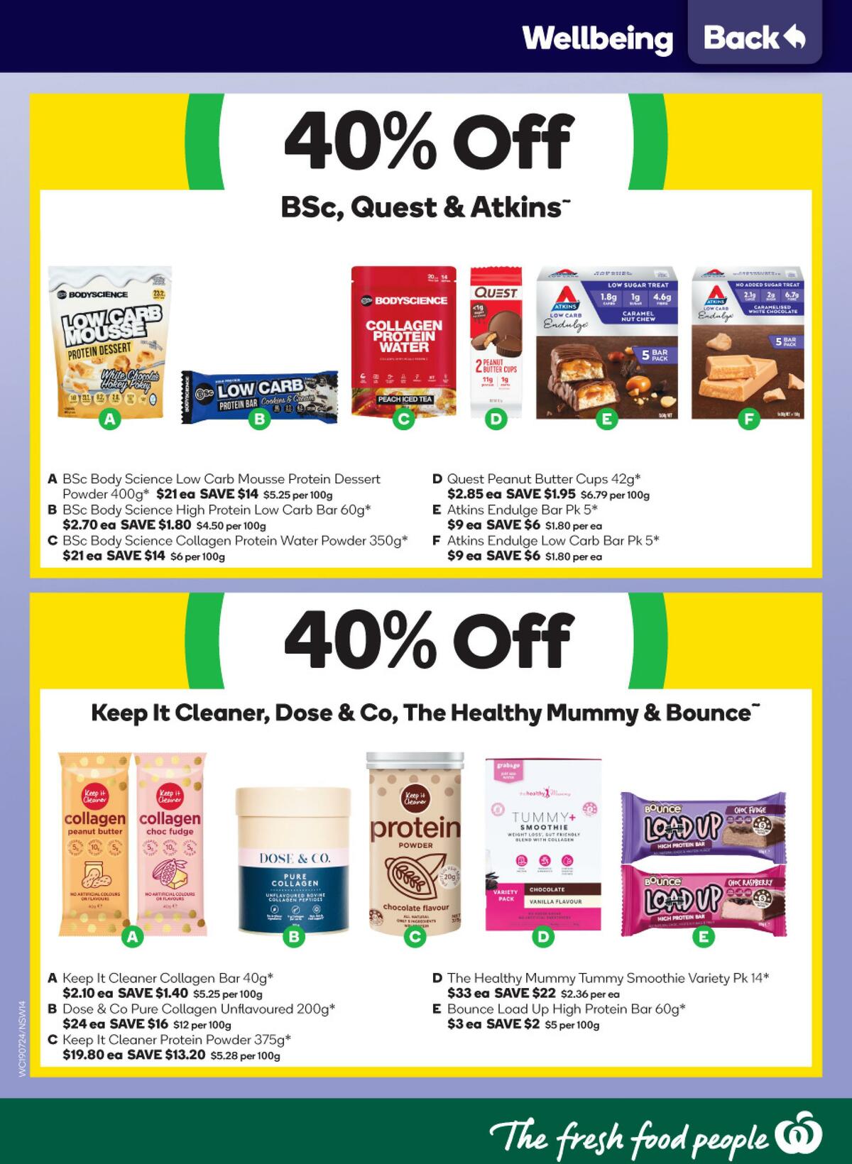 Woolworths Catalogues from 19 July