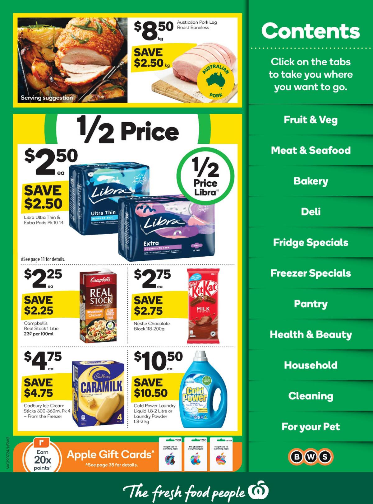 Woolworths Catalogues from 19 July