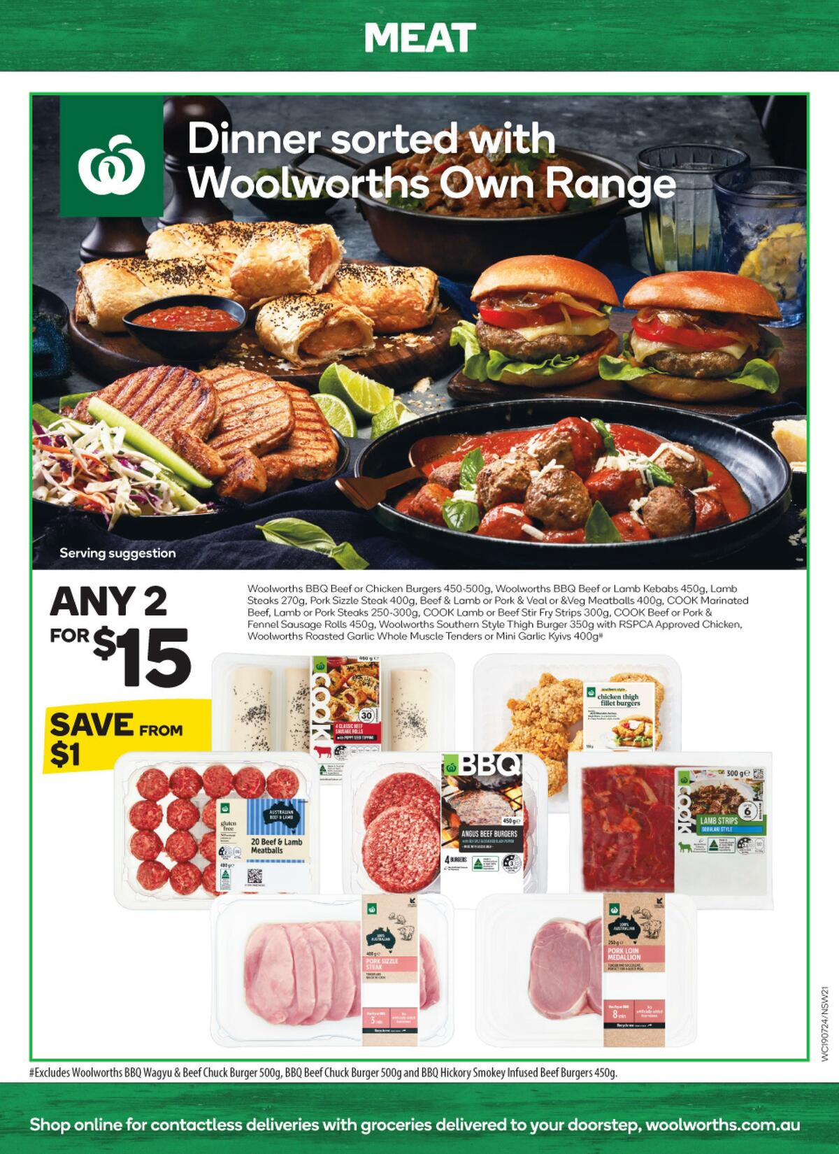 Woolworths Catalogues from 19 July