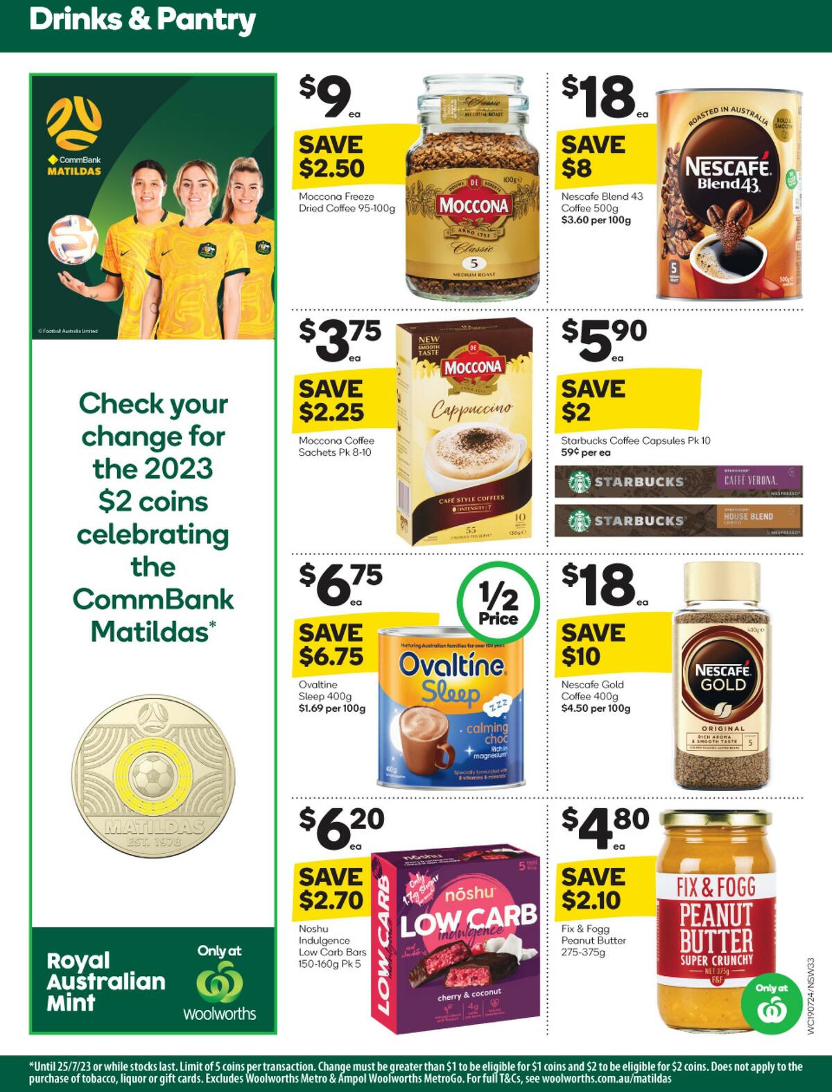 Woolworths Catalogues from 19 July