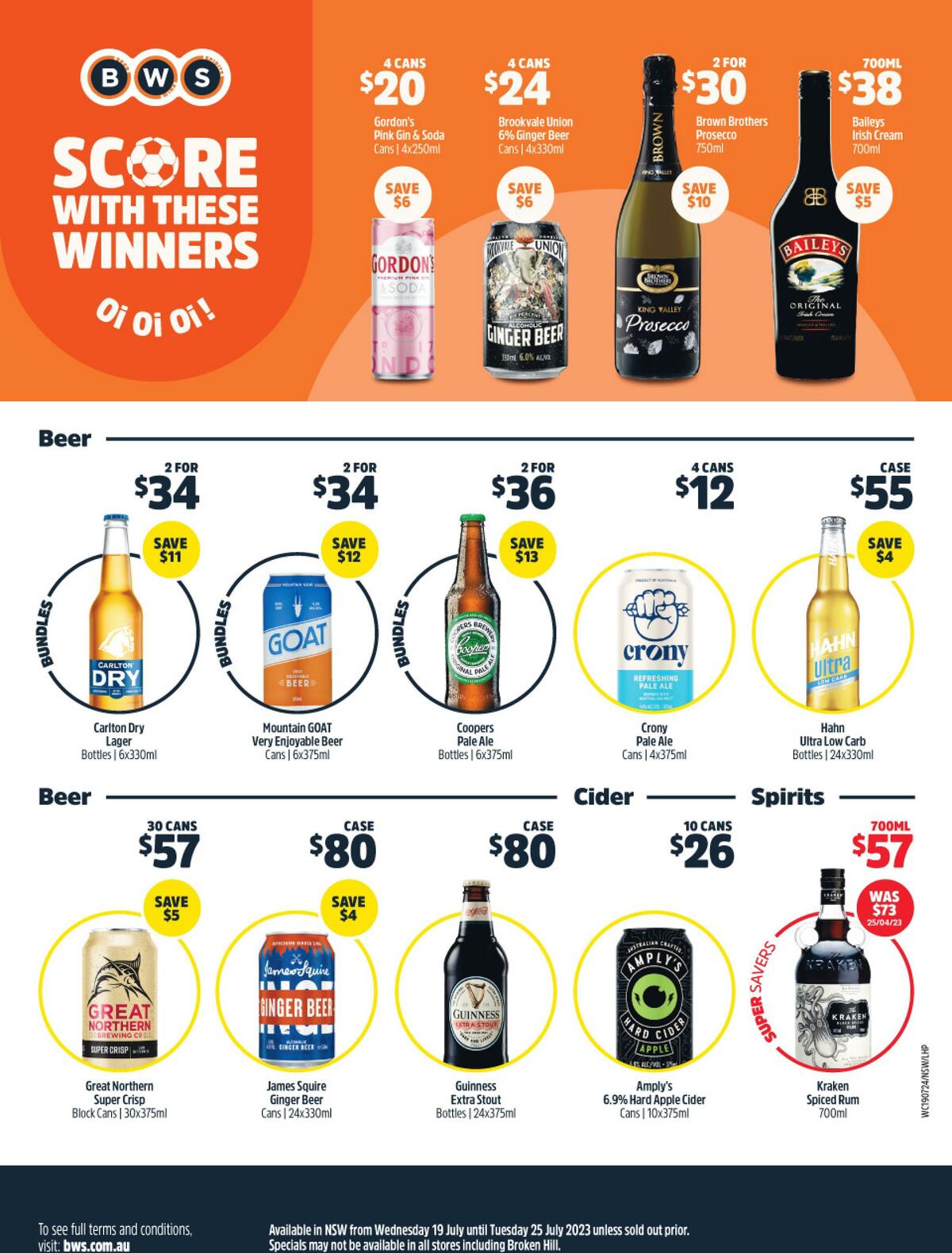 Woolworths Catalogues from 19 July