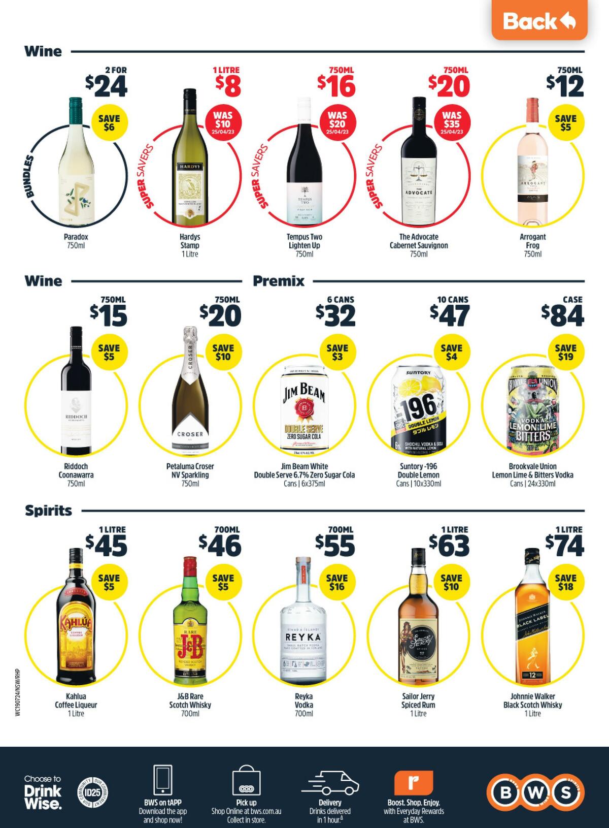 Woolworths Catalogues from 19 July