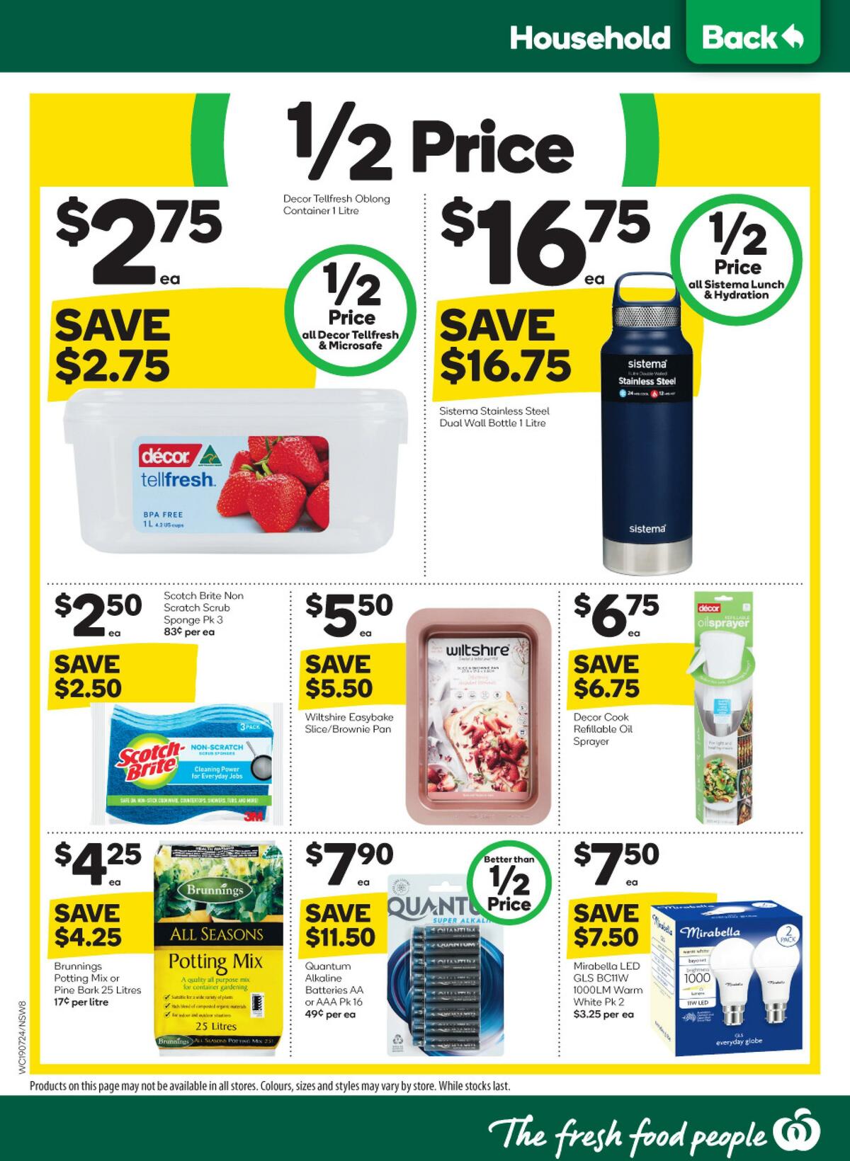 Woolworths Catalogues from 19 July