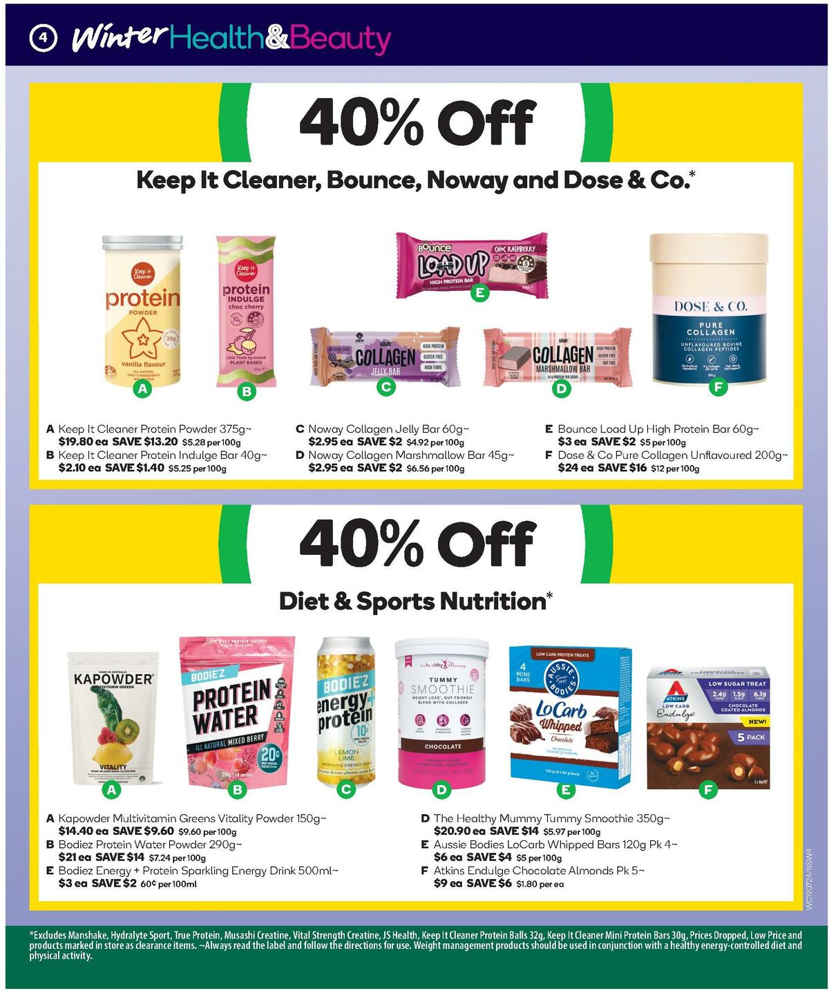 Woolworths Winter Health & Beauty Catalogues from 19 July