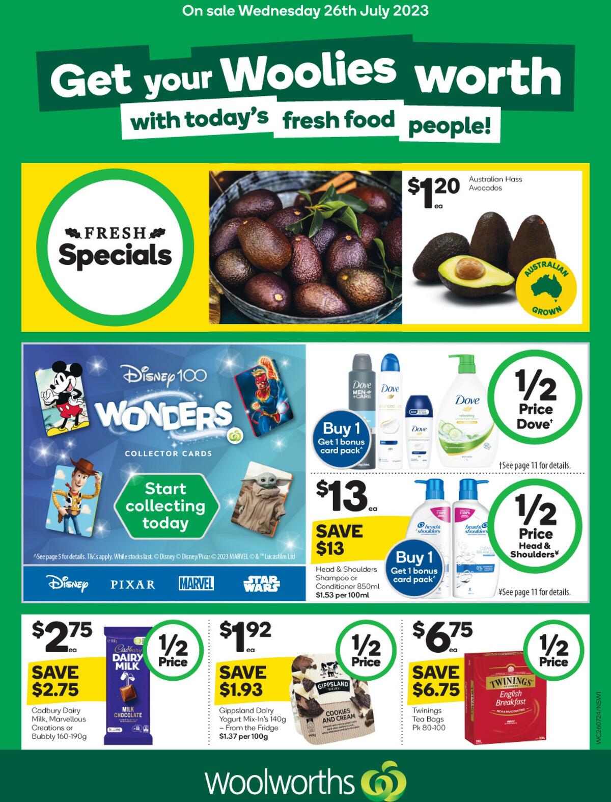 Woolworths Catalogues from 26 July