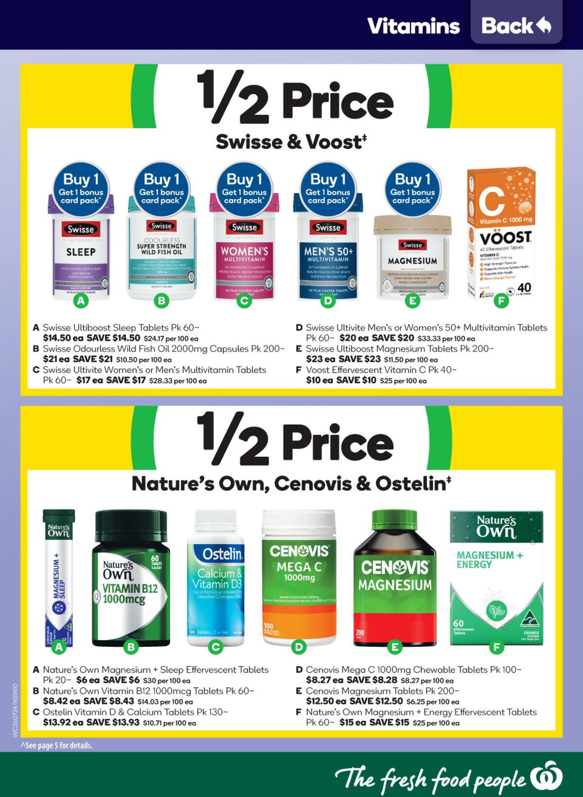 Woolworths Catalogues from 26 July
