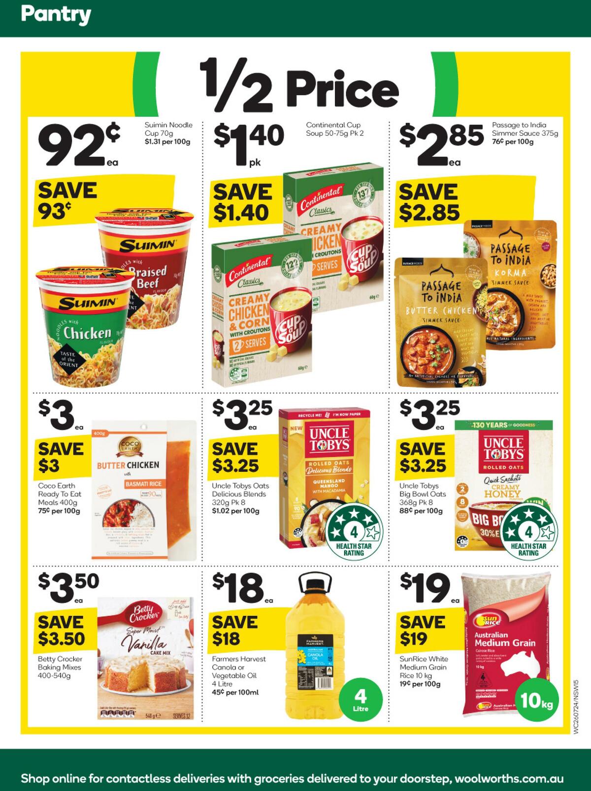 Woolworths Catalogues from 26 July