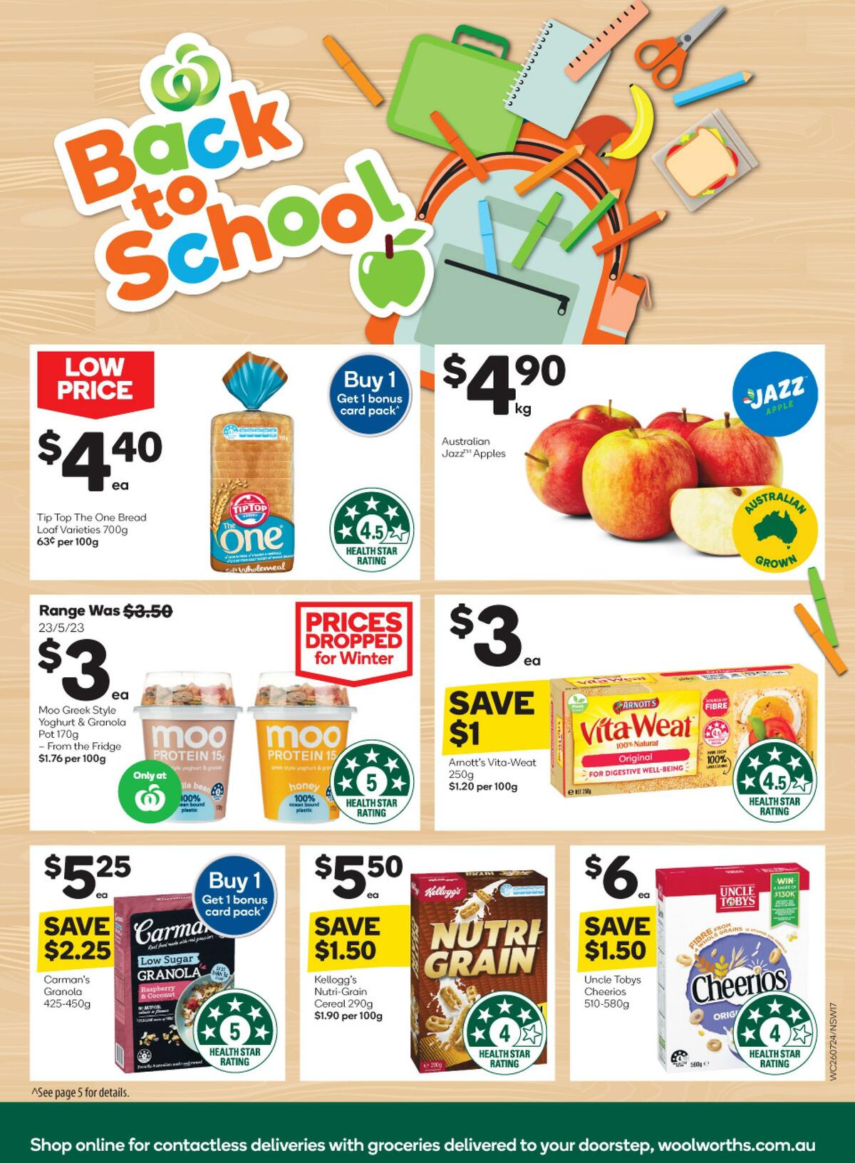 Woolworths Catalogues from 26 July