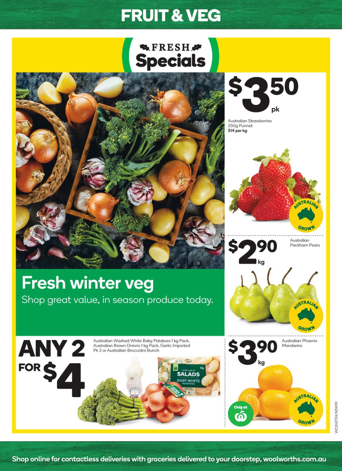 Woolworths Catalogues from 26 July
