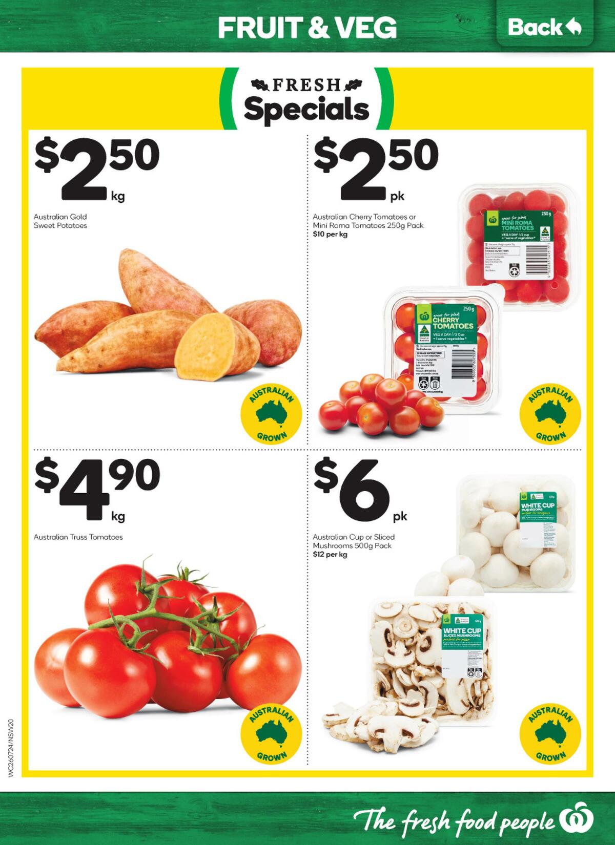 Woolworths Catalogues from 26 July