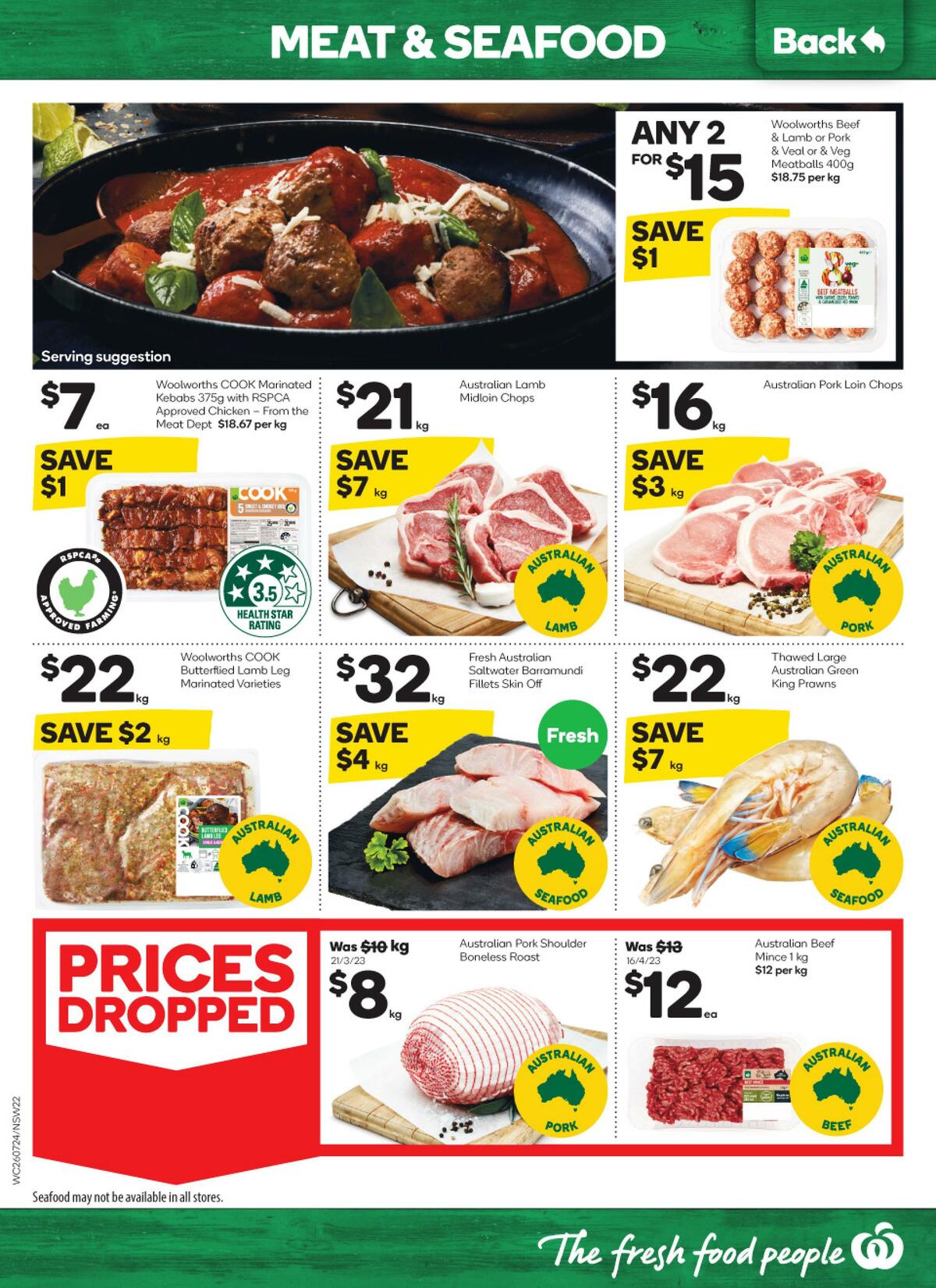 Woolworths Catalogues from 26 July